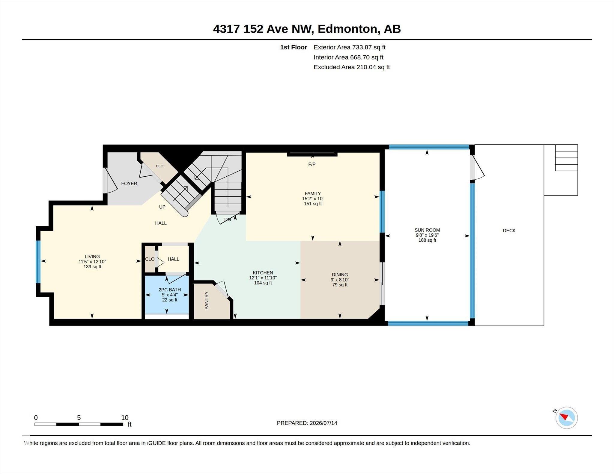 Floor plan - 4317 152 Avenue Nw, Edmonton, AB - Other