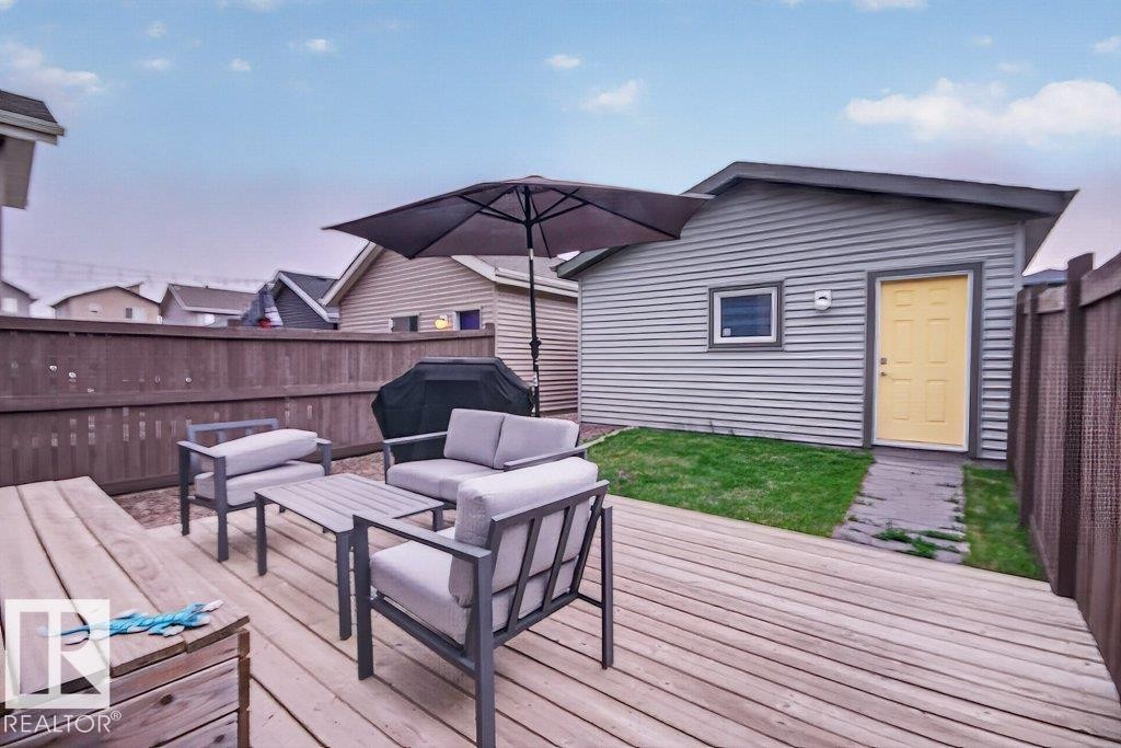 4237 Prowse Way, Edmonton, AB - Outdoor With Deck Patio Veranda With Exterior