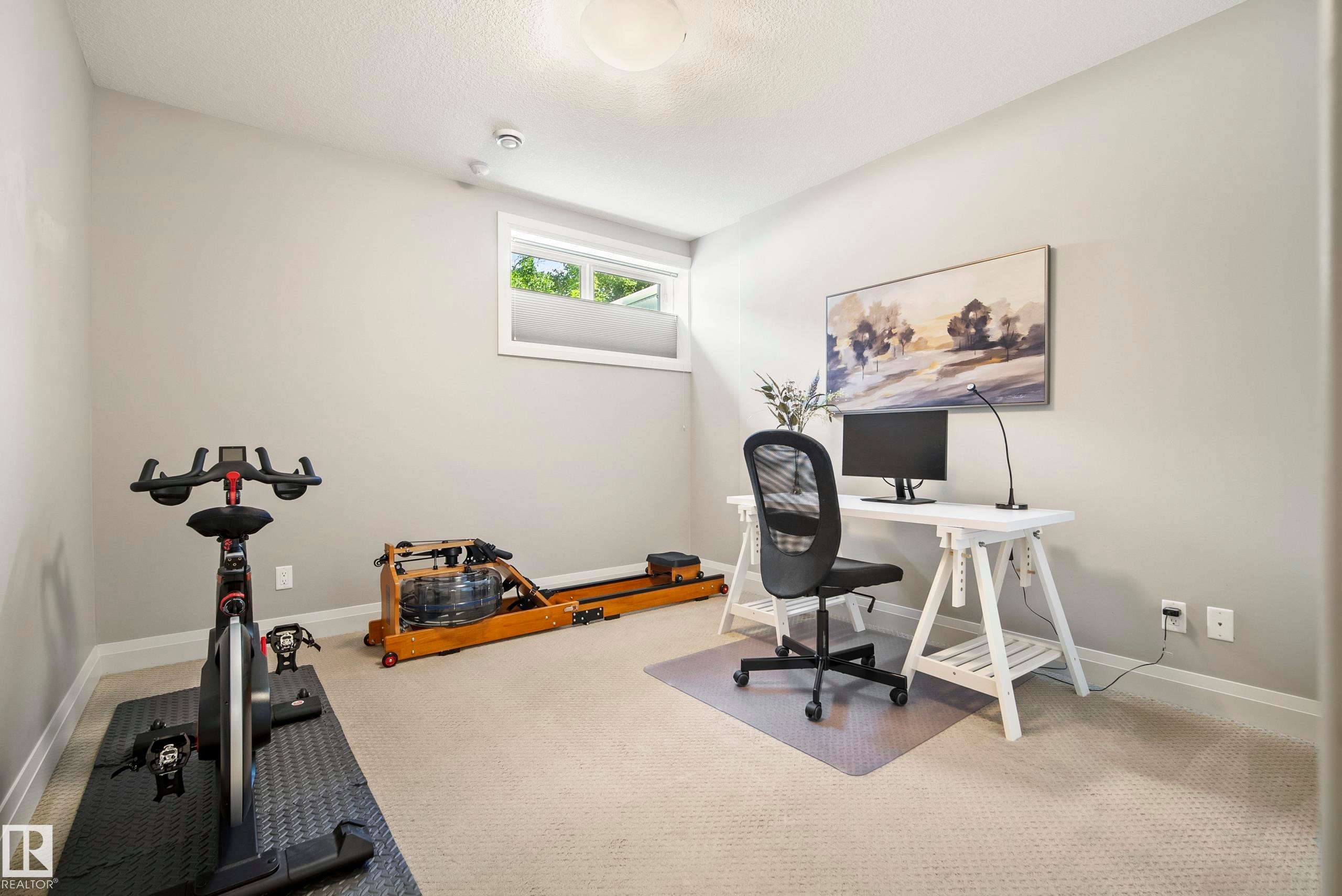 9844 75 Avenue Nw, Edmonton, AB - Indoor Photo Showing Gym Room
