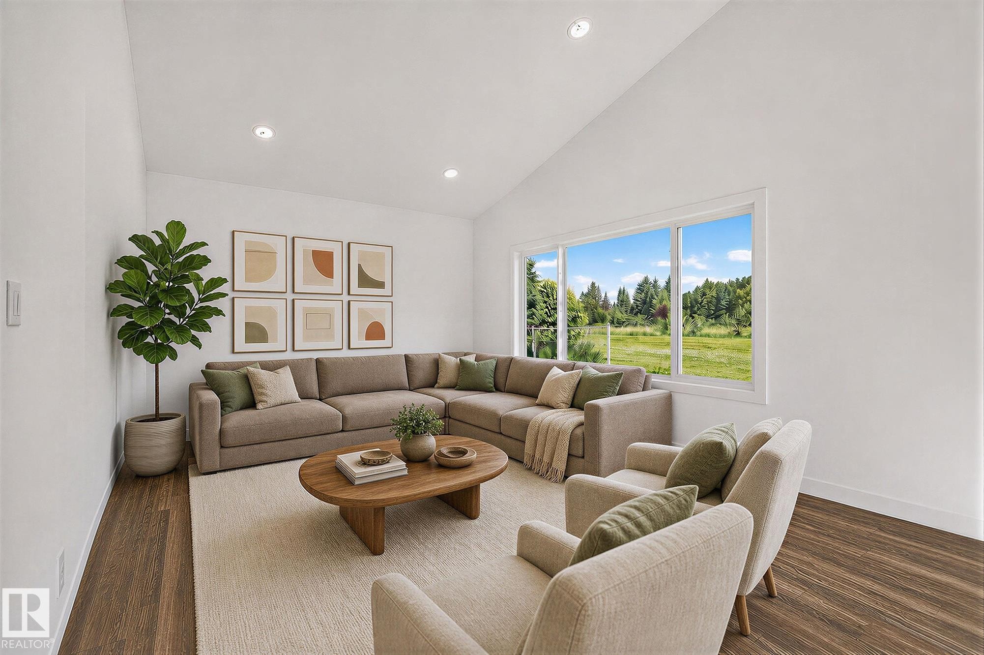 4804 53 Avenue, Thorsby, AB - Indoor Photo Showing Living Room