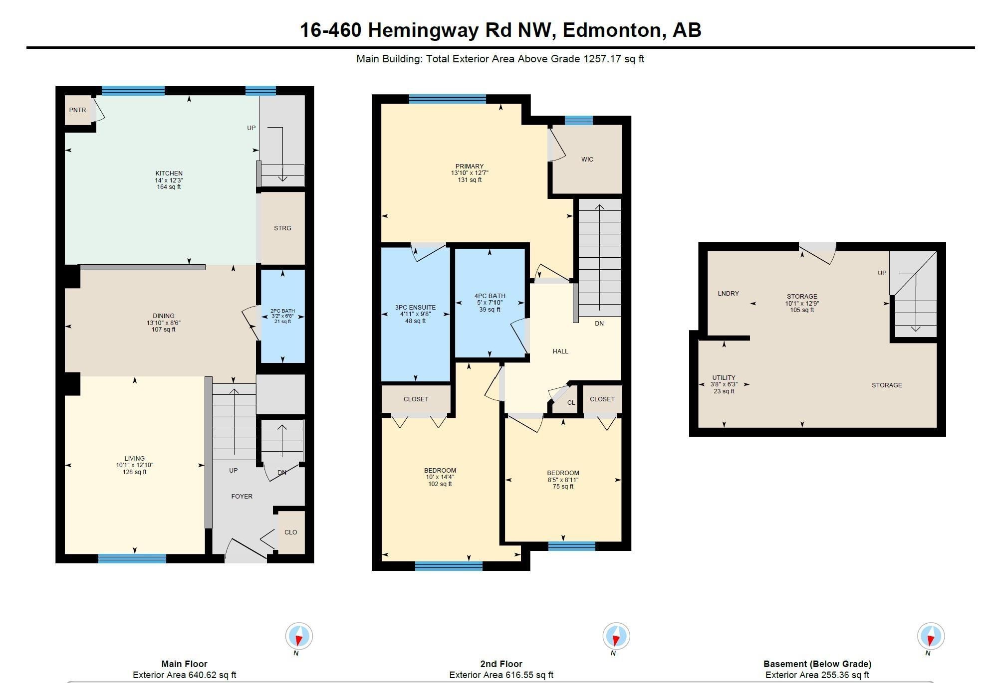Floor plan - #16 460 Hemingway Rd Nw, Edmonton, AB - Other
