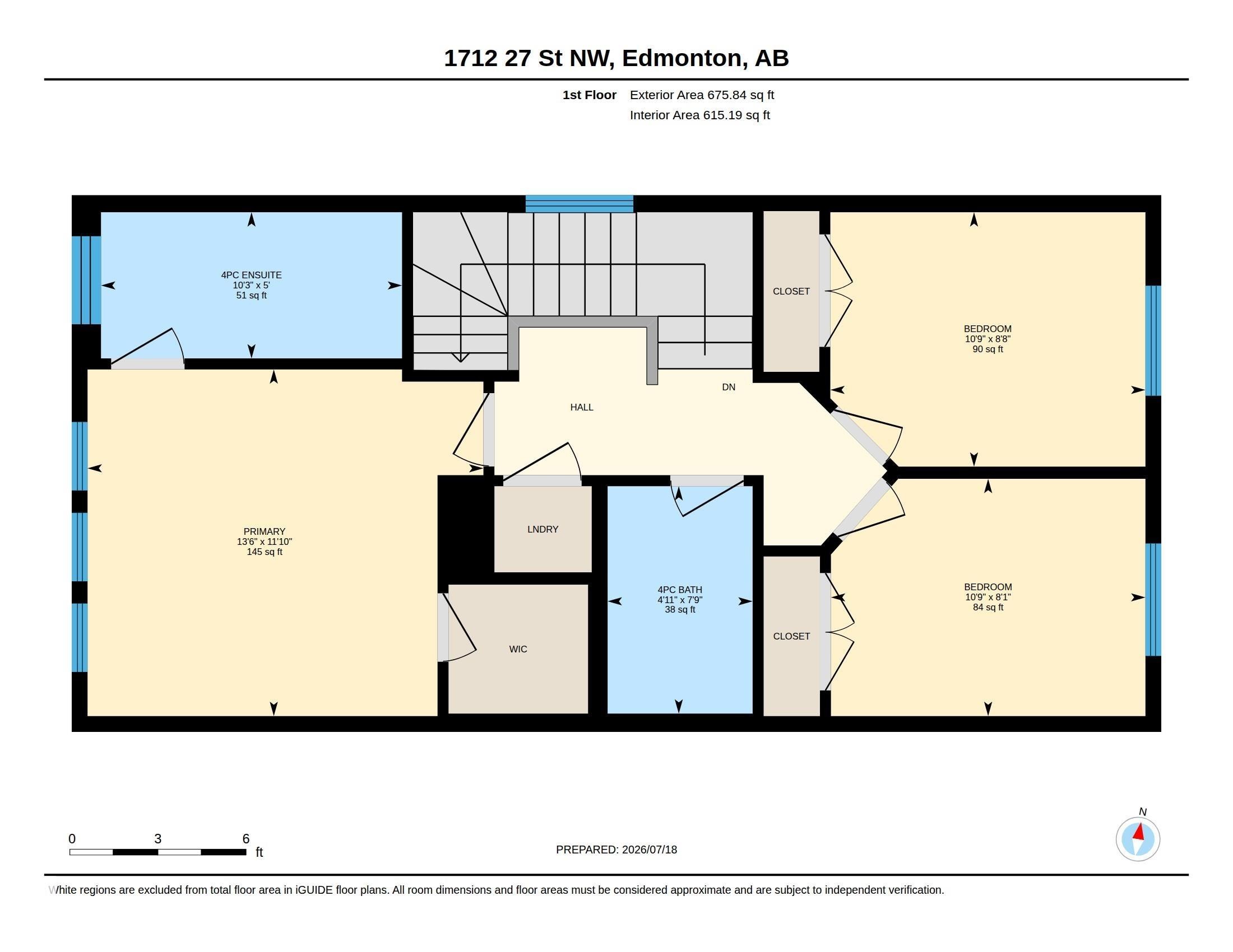 Floor plan - 1712 27 St Nw, Edmonton, AB - Other