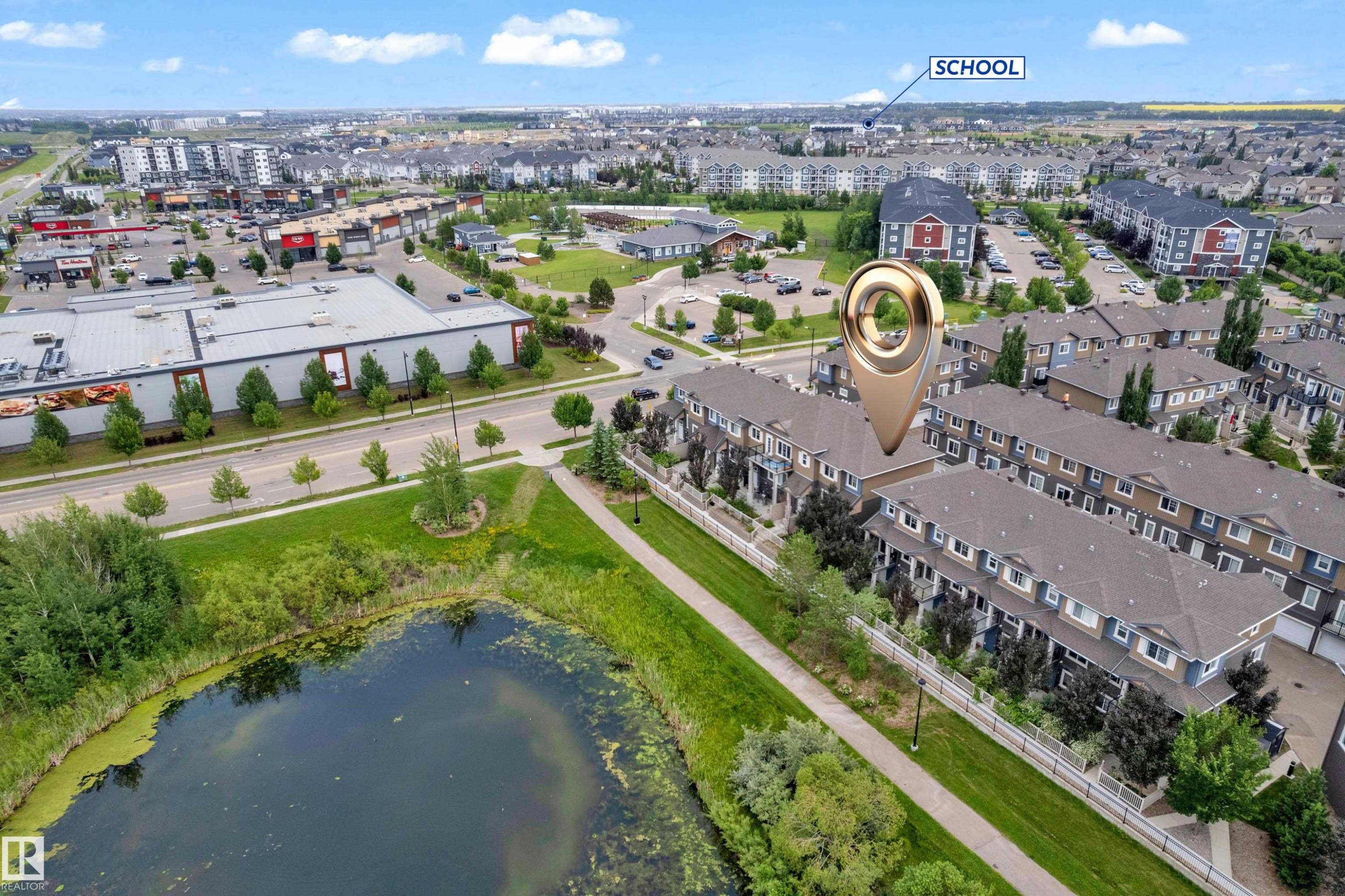 #45 1030 Chappelle Bv Sw, Edmonton, AB - Outdoor With View