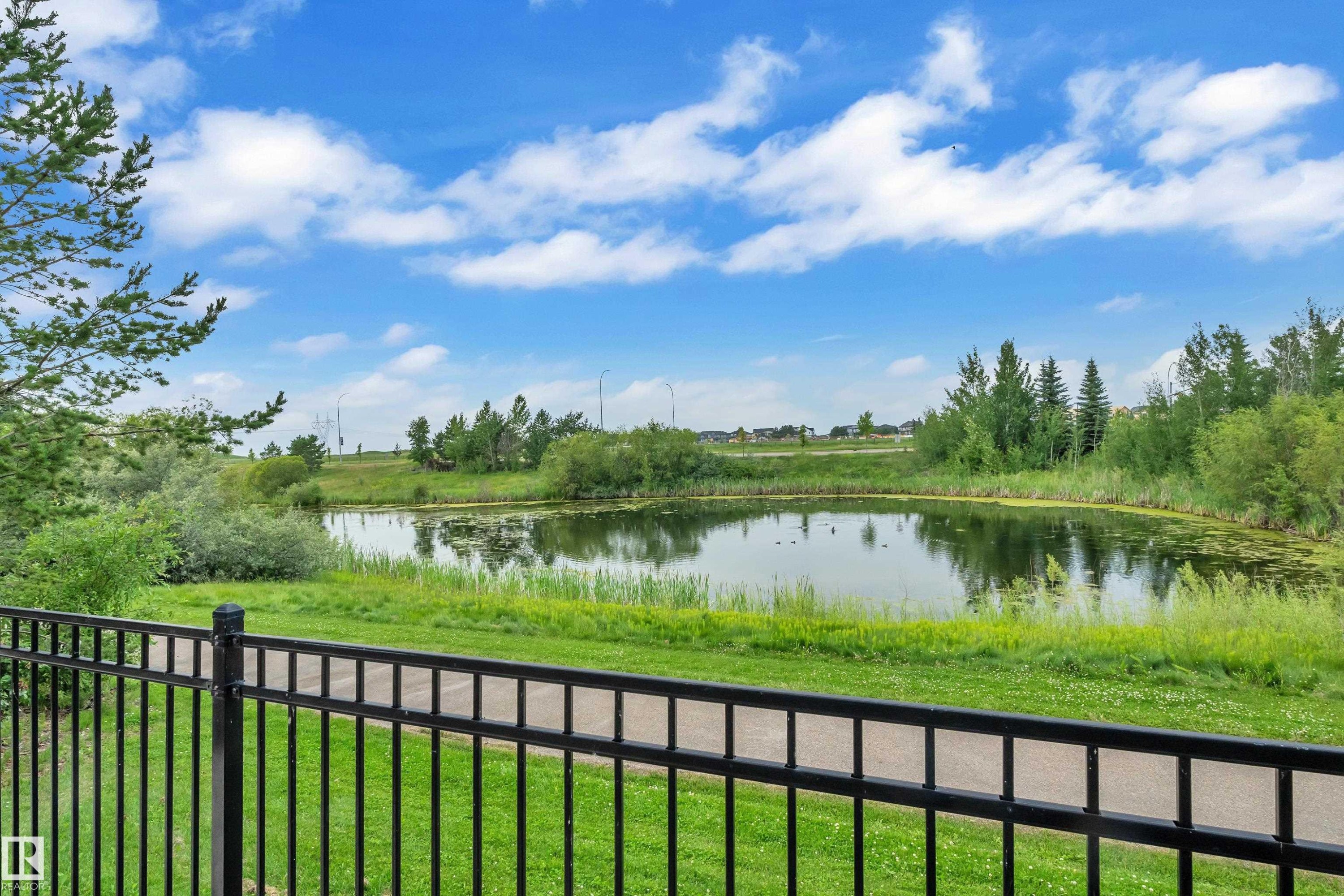 #45 1030 Chappelle Bv Sw, Edmonton, AB - Outdoor With Body Of Water With View