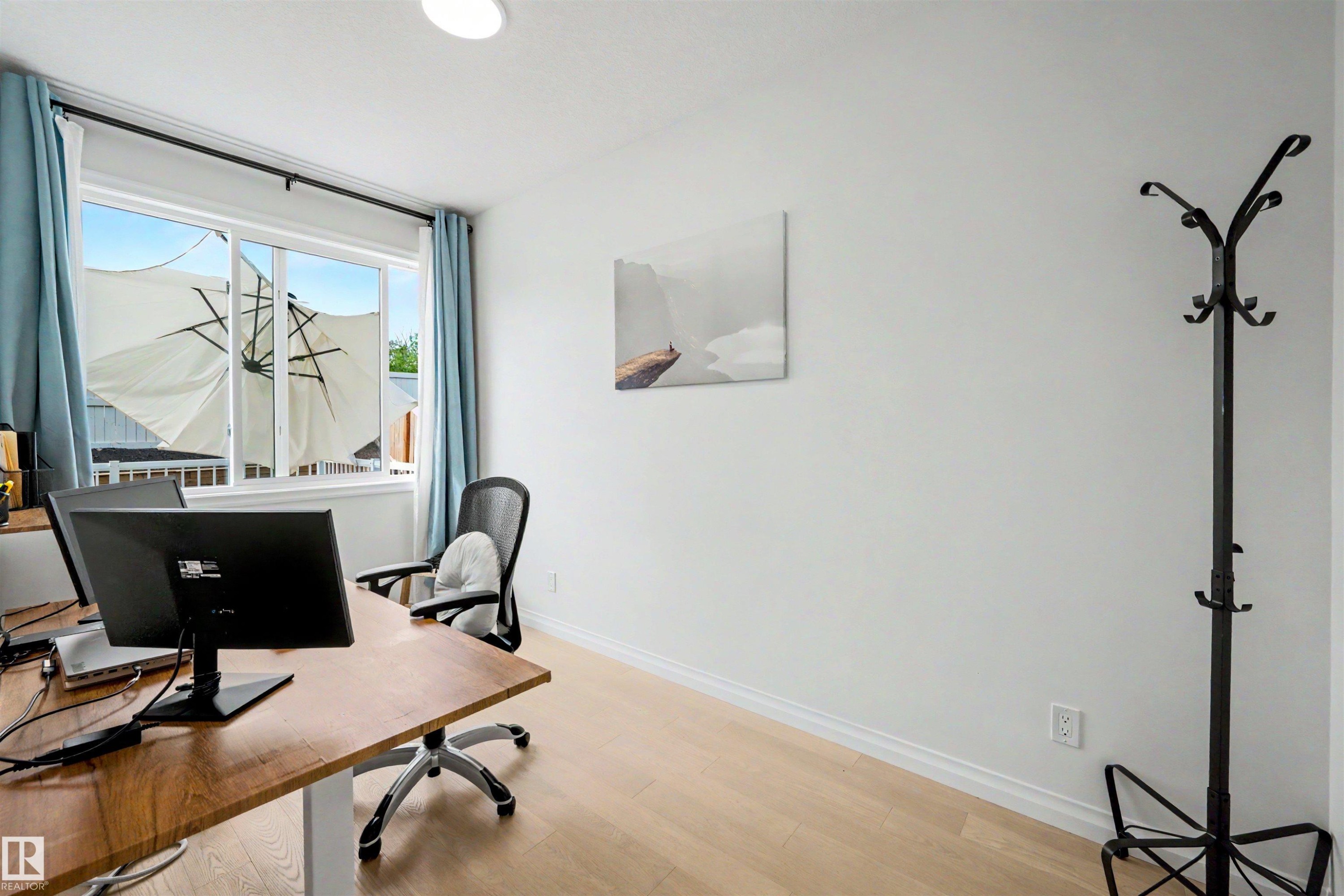 155 Stonehouse Way, Leduc, AB - Indoor Photo Showing Office