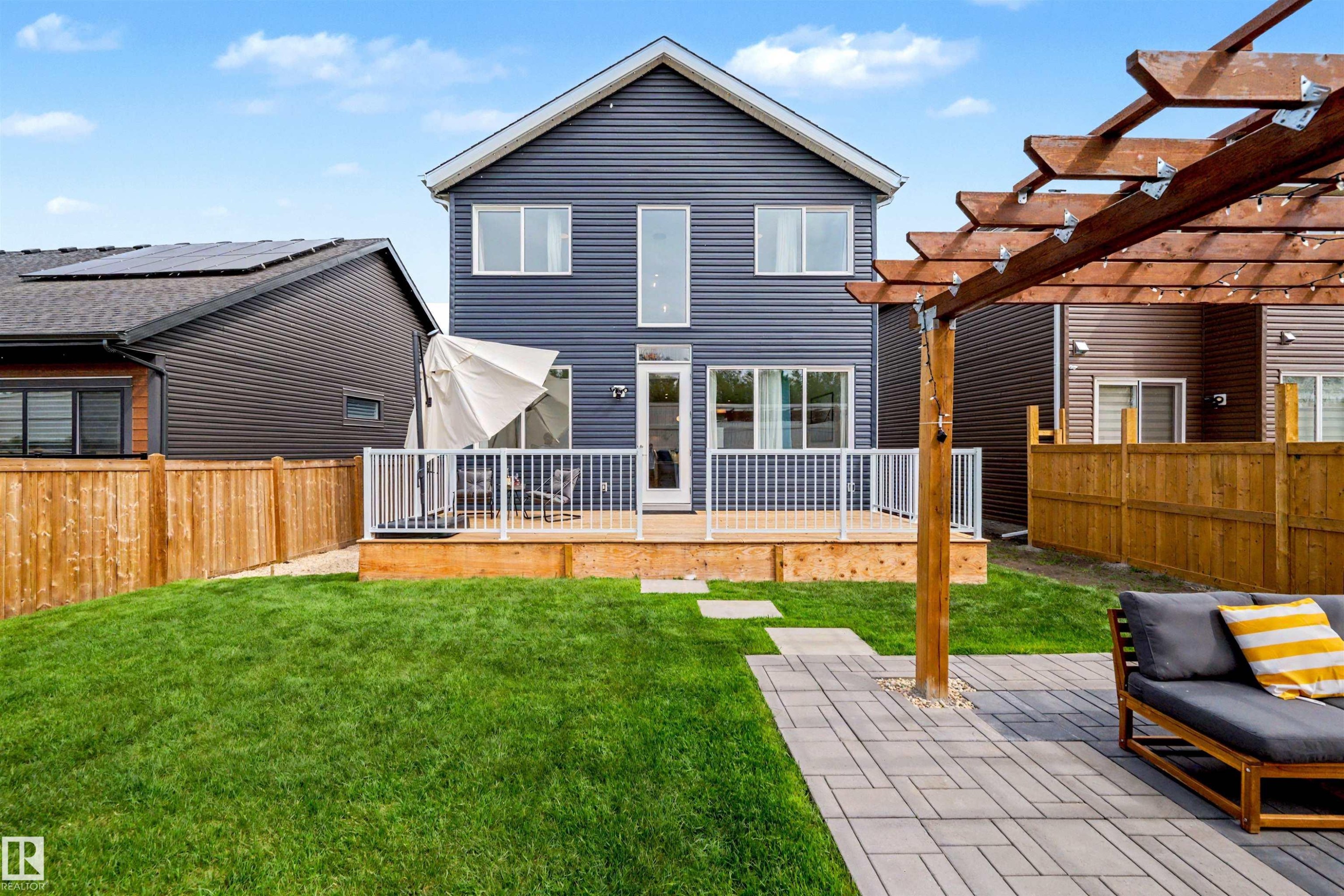 155 Stonehouse Way, Leduc, AB - Outdoor With Deck Patio Veranda