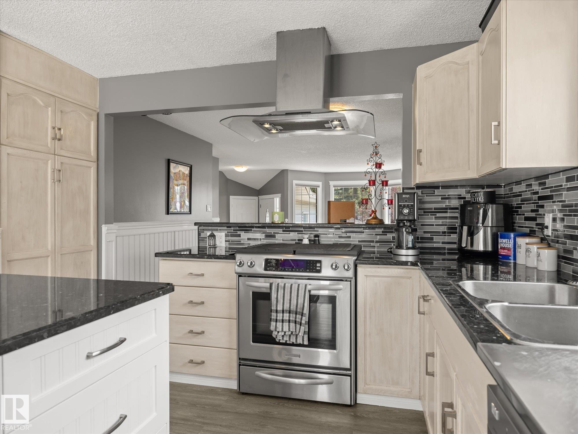 5552 190A Street Nw, Edmonton, AB - Indoor Photo Showing Kitchen With Double Sink