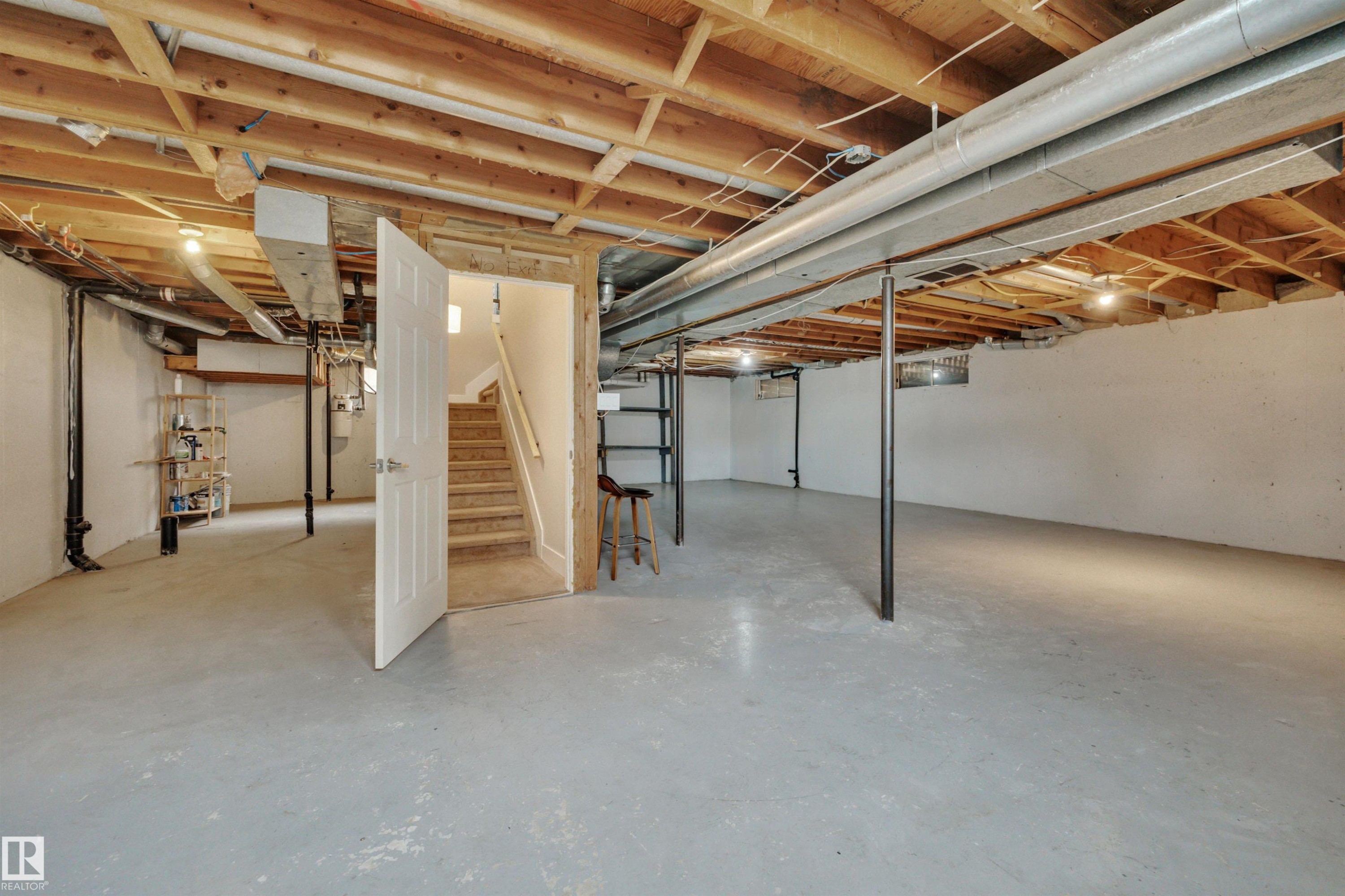 2412 112A Street, Edmonton, AB - Indoor Photo Showing Basement