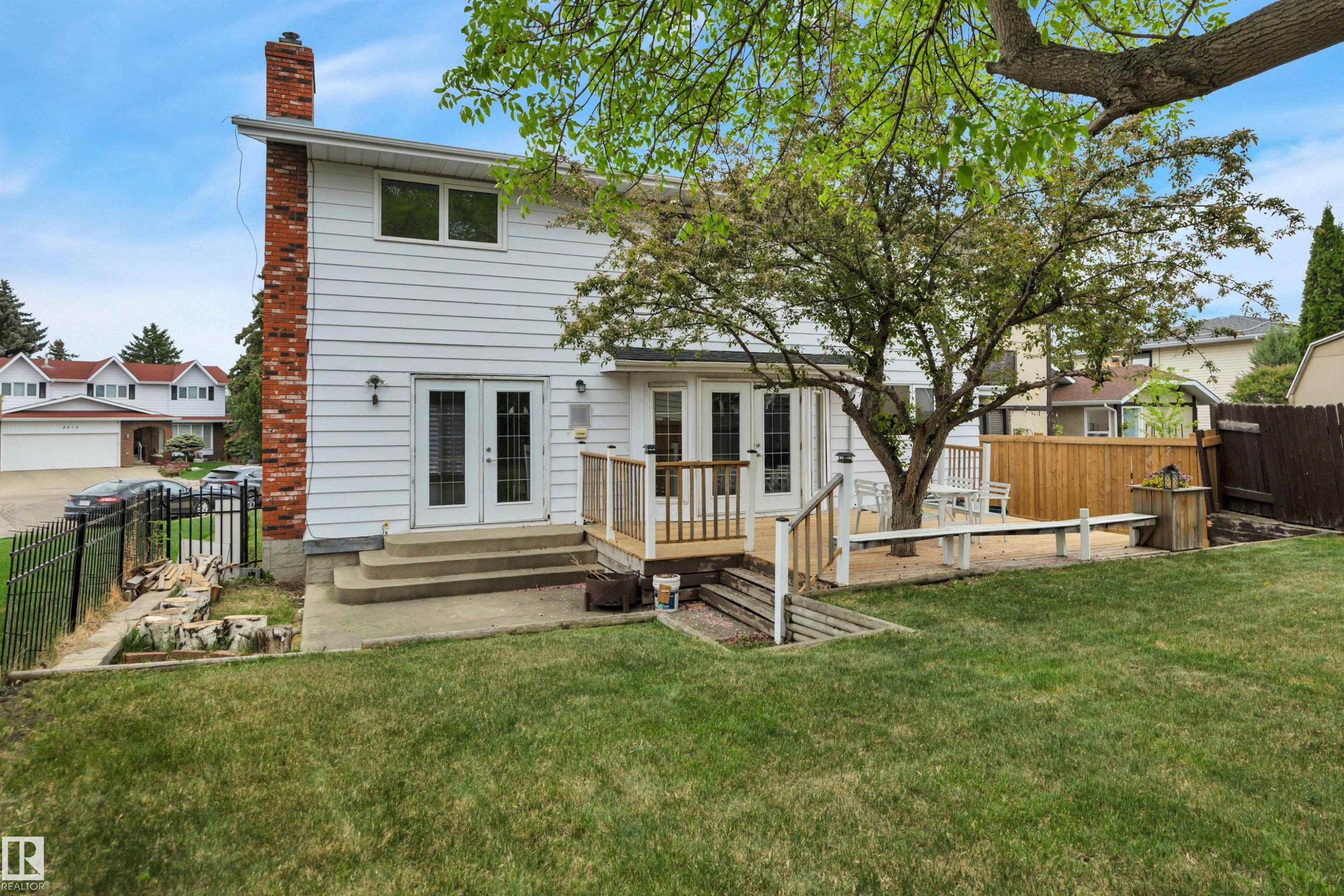 2412 112A Street, Edmonton, AB - Outdoor With Deck Patio Veranda