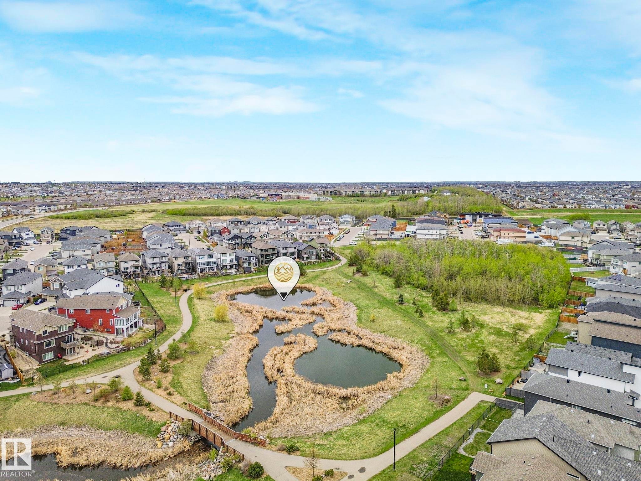 1061 Cy Becker Road Nw, Edmonton, AB - Outdoor With View