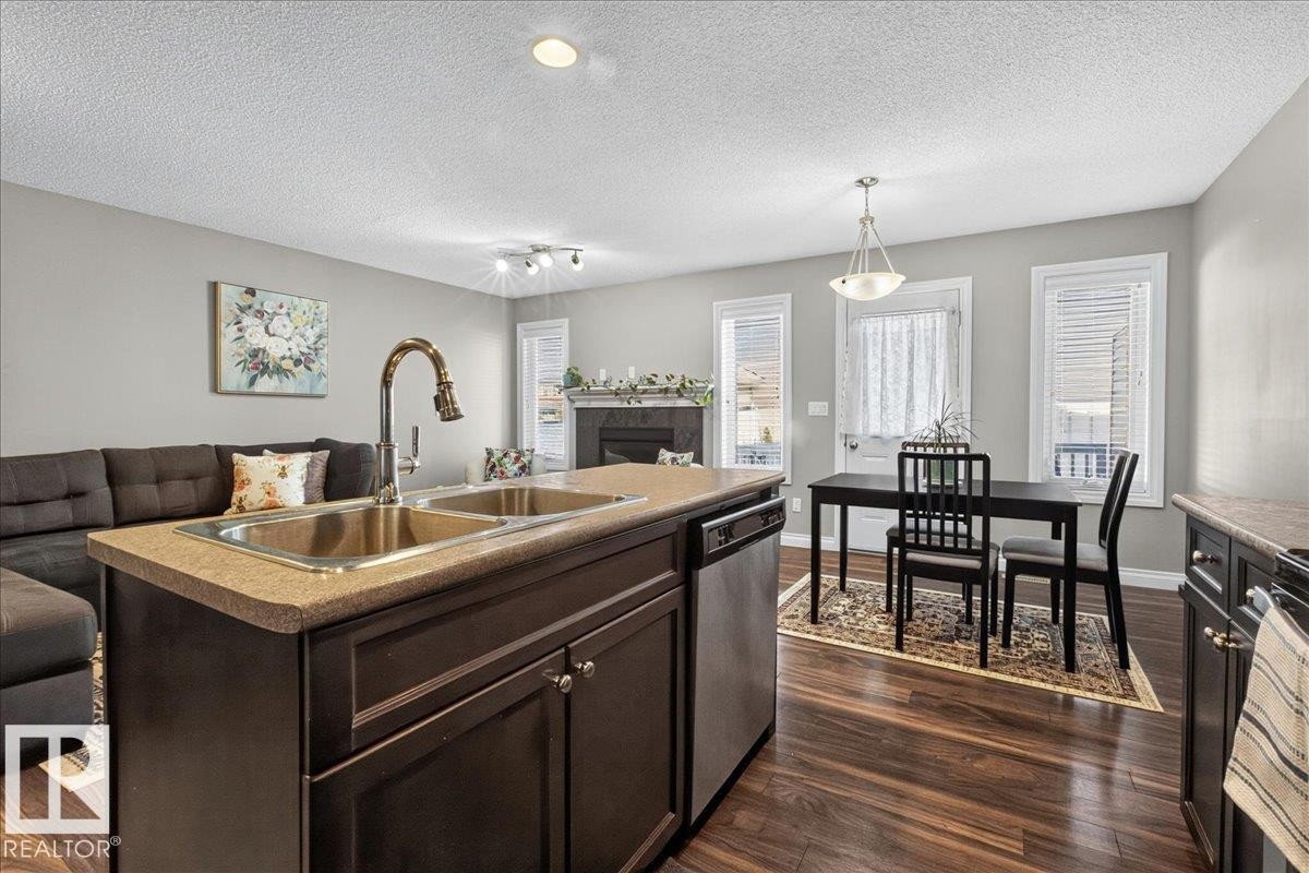 Kitchen - 5110 168A Avenue Nw, Edmonton, AB - Indoor Photo Showing Kitchen With Double Sink