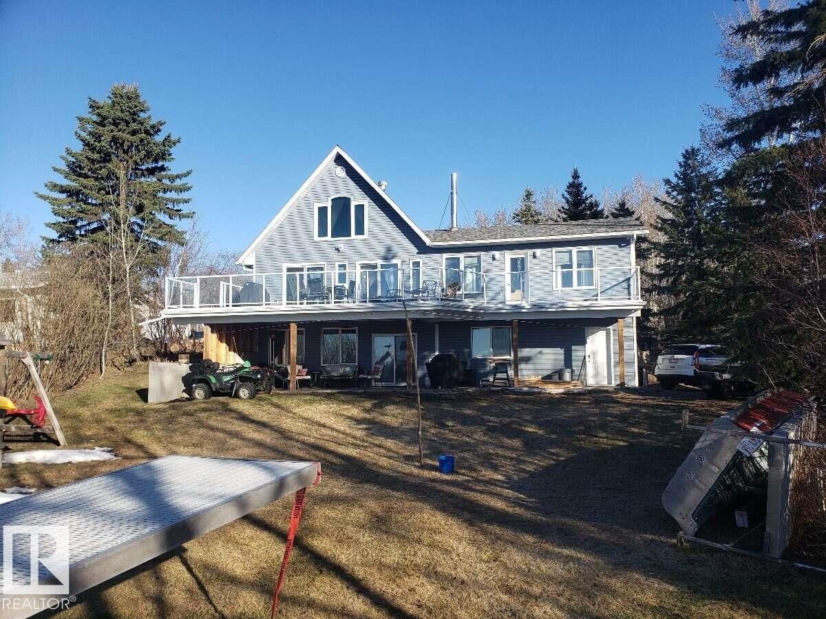57230 Range Road 25, Rural Barrhead County, AB - Outdoor With Deck Patio Veranda