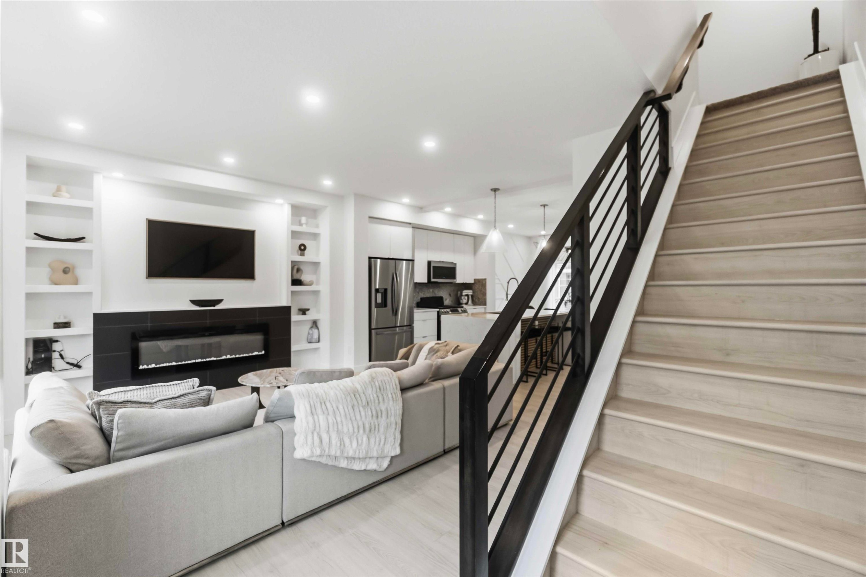 Welcome to #67 230 Edgemont Road NW - #67 230 Edgemont Rd Nw, Edmonton, AB - Indoor With Fireplace