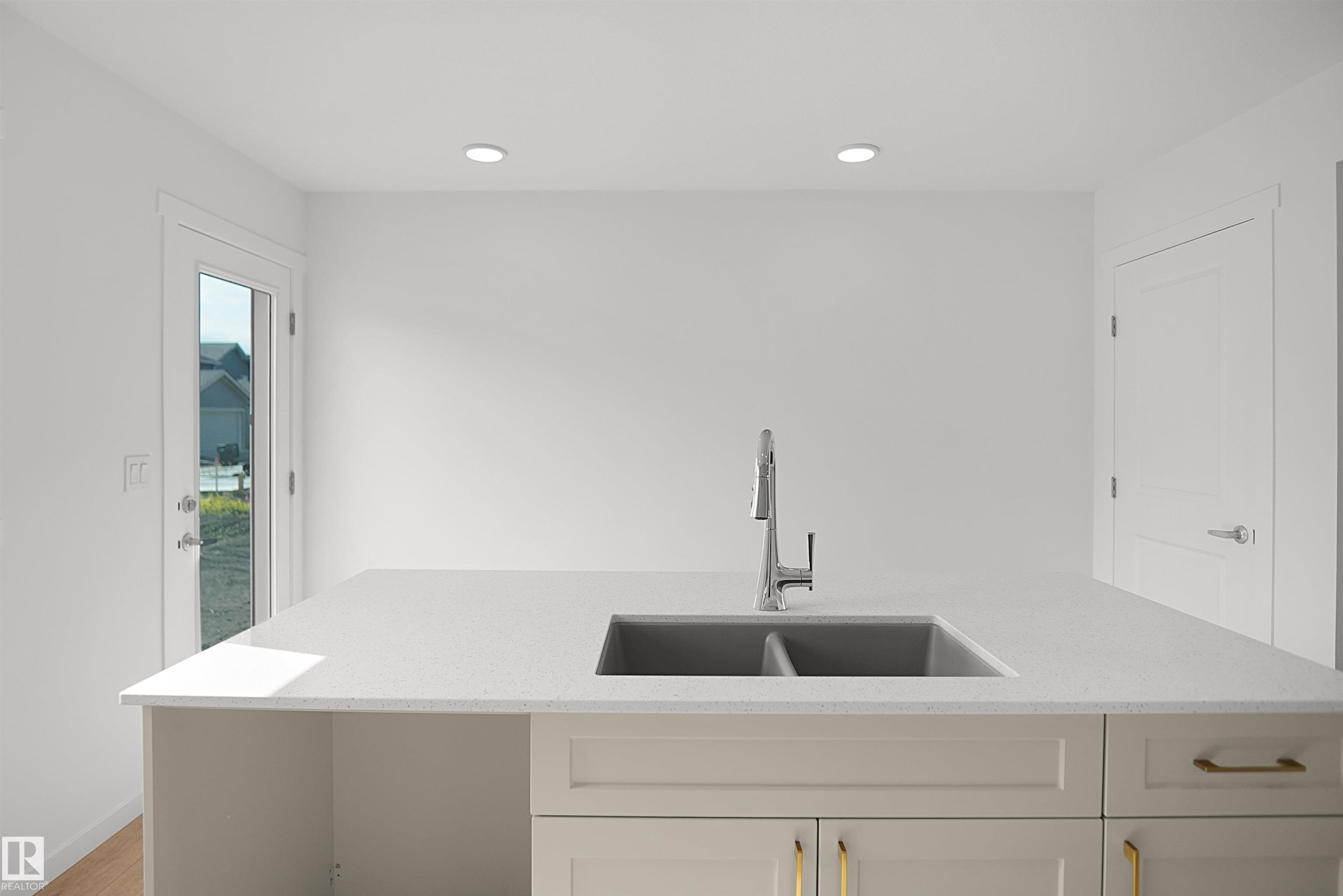 2135 210 Street Nw, Edmonton, AB - Indoor Photo Showing Kitchen With Double Sink