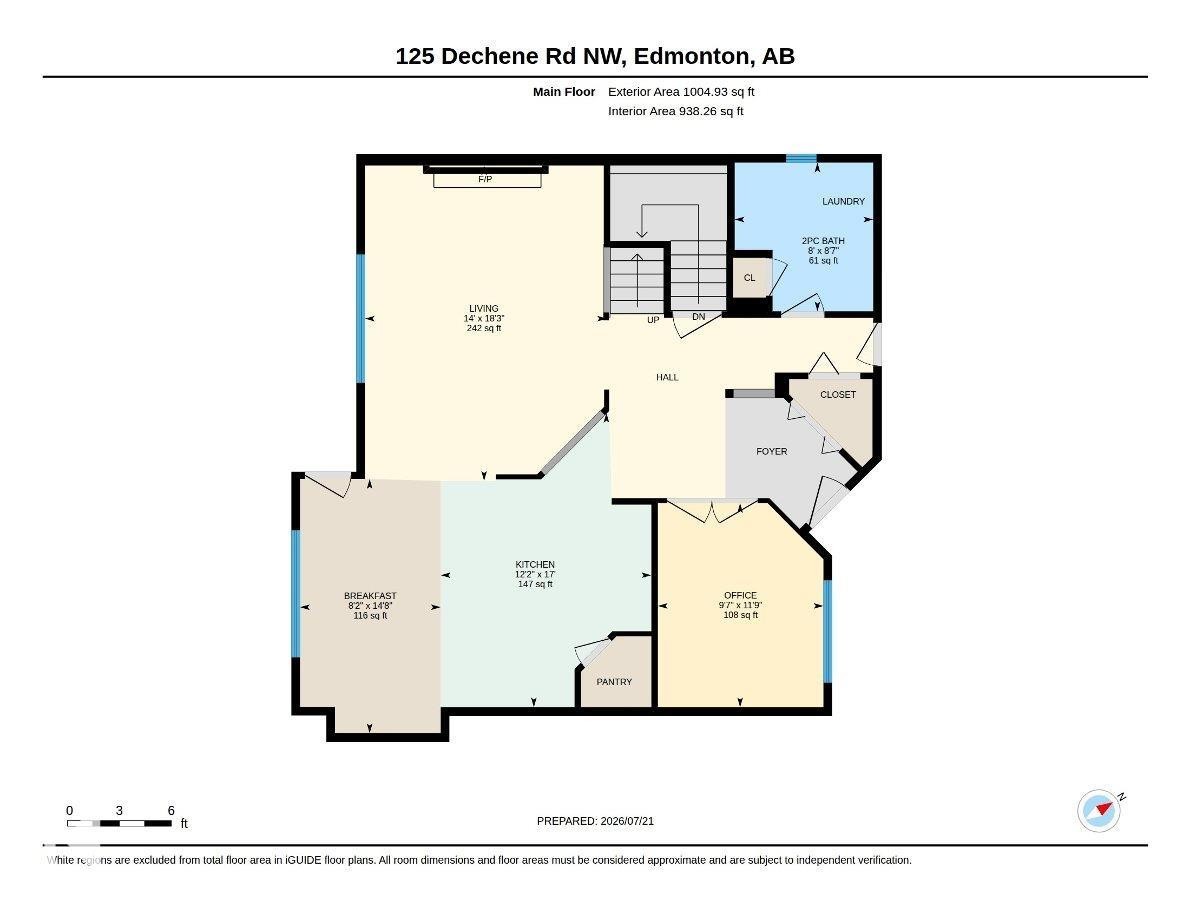 Floor plan - 125 Dechene Road Nw, Edmonton, AB - Other