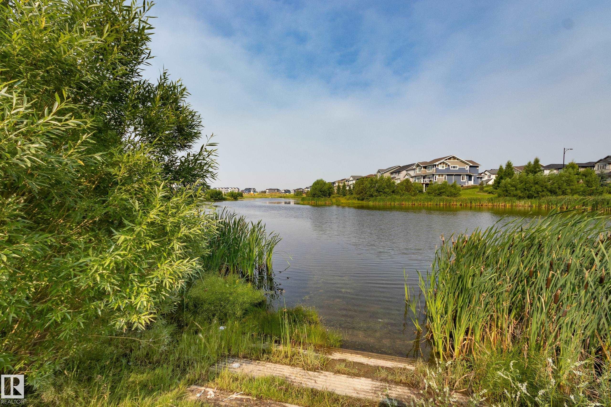 1241 Chappelle Boulevard Sw, Edmonton, AB - Outdoor With Body Of Water With View