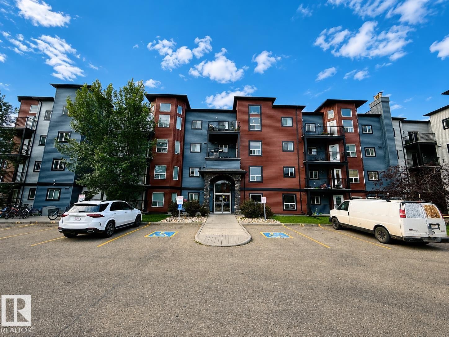 #213 396 Silver Berry Rd Nw, Edmonton, AB - Outdoor With Balcony With Facade
