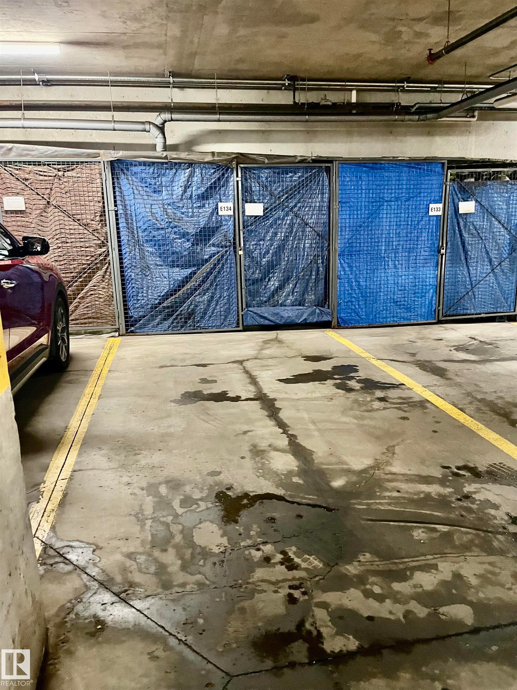 #213 396 Silver Berry Rd Nw, Edmonton, AB - Indoor Photo Showing Garage