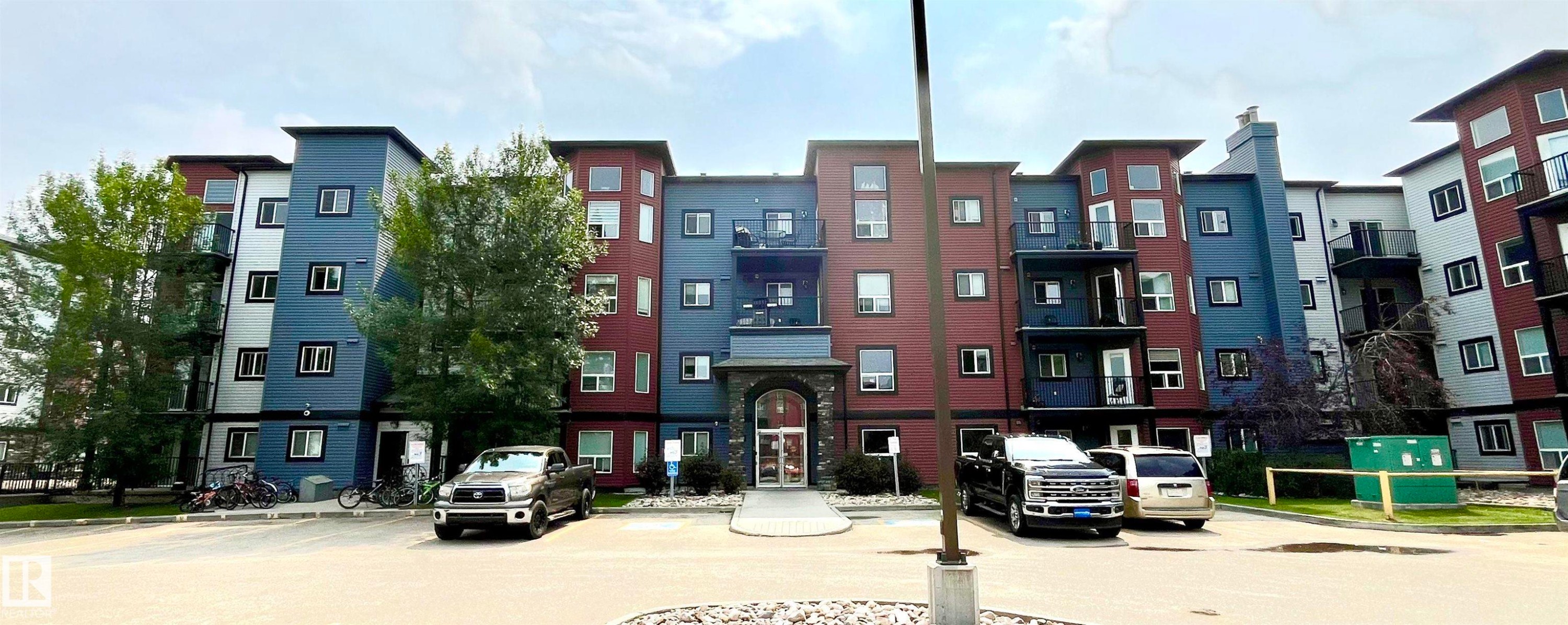 #213 396 Silver Berry Rd Nw, Edmonton, AB - Outdoor With Balcony With Facade
