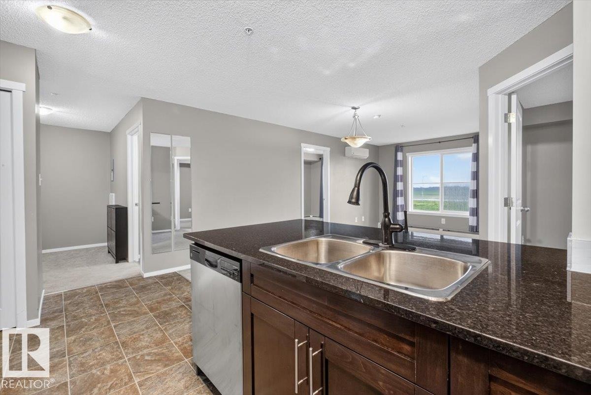 #204 18126 77 St Nw, Edmonton, AB - Indoor Photo Showing Kitchen With Double Sink