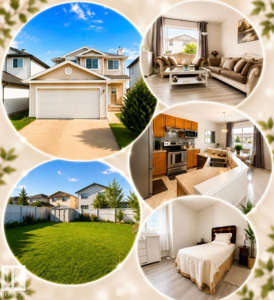 Property Listing Collage. Presenting a compilation of the property's exterior, interior spaces, and outdoor areas - 3236 27 Avenue Nw, Edmonton, AB - Outdoor