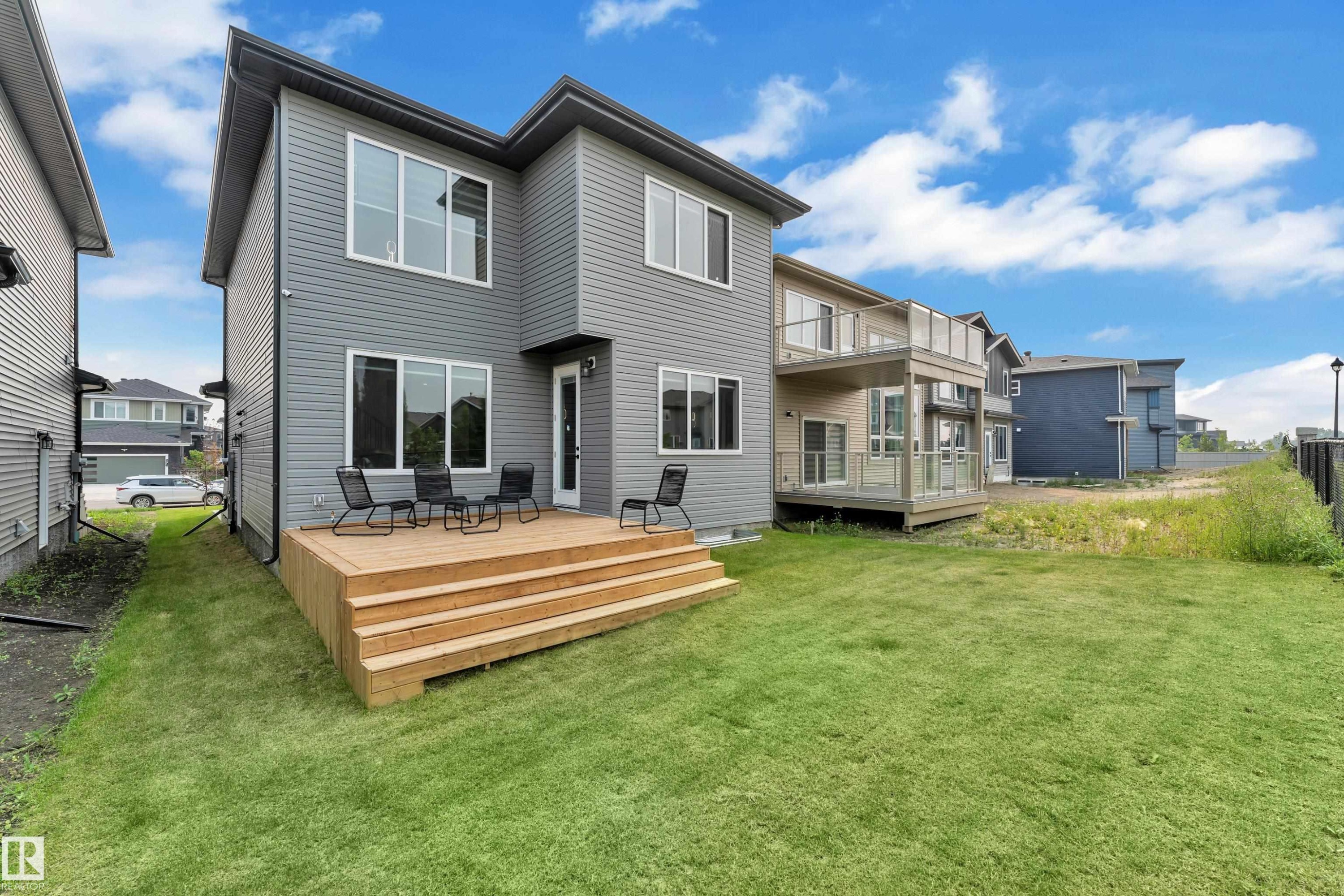 3924 41 Avenue, Beaumont, AB - Outdoor With Deck Patio Veranda With Exterior