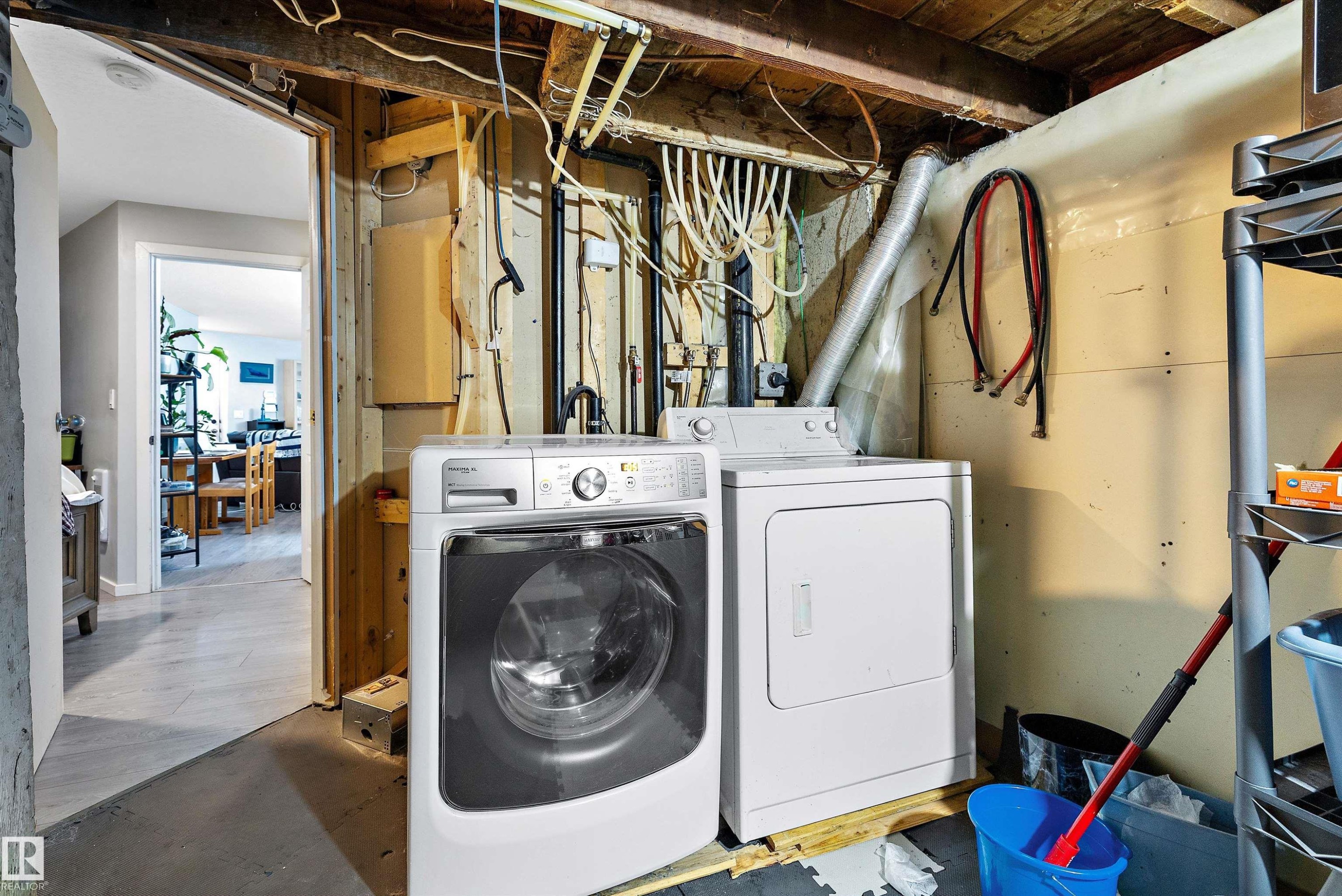 11253 89 Street Nw, Edmonton, AB - Indoor Photo Showing Laundry Room