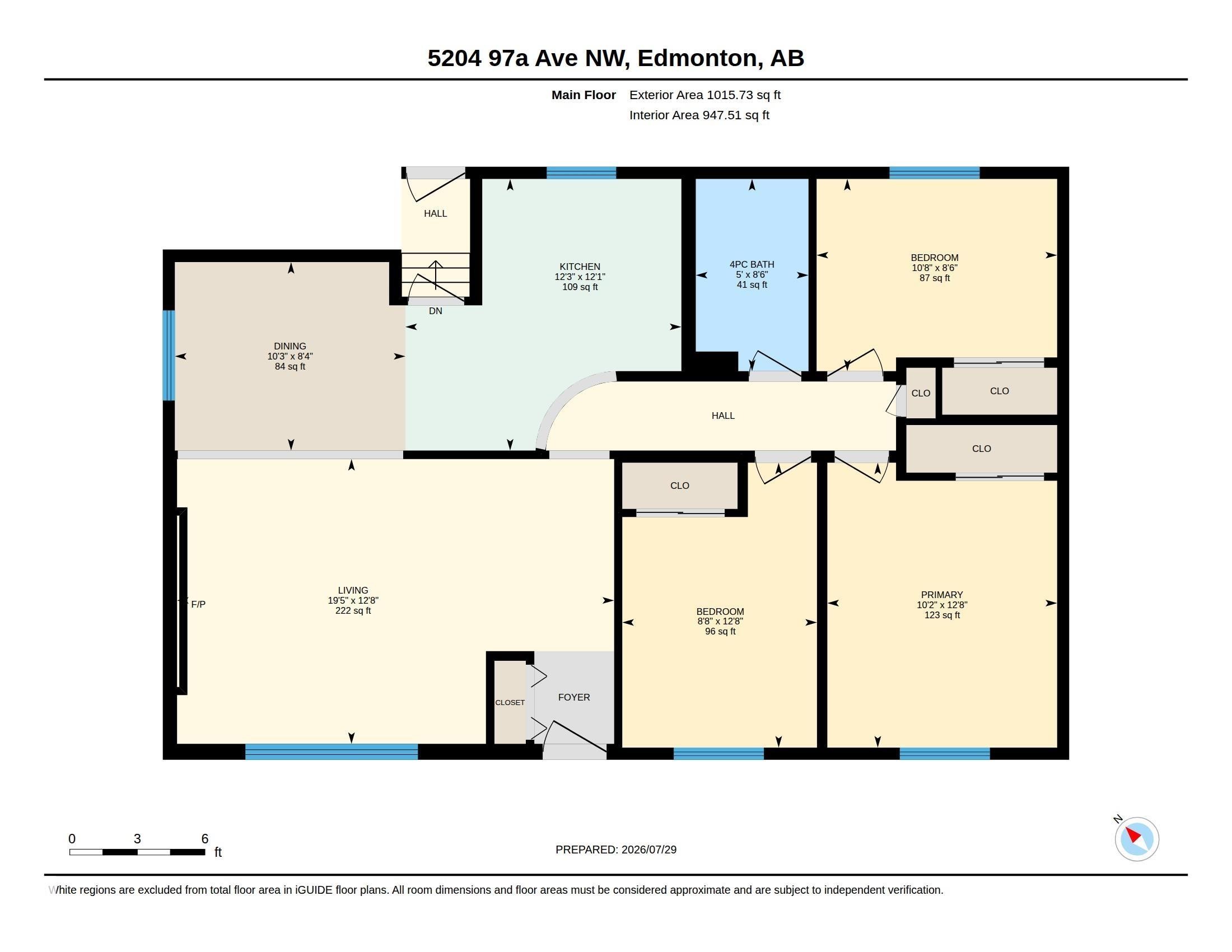 Floor plan - 5204 97A Avenue Nw, Edmonton, AB - Other