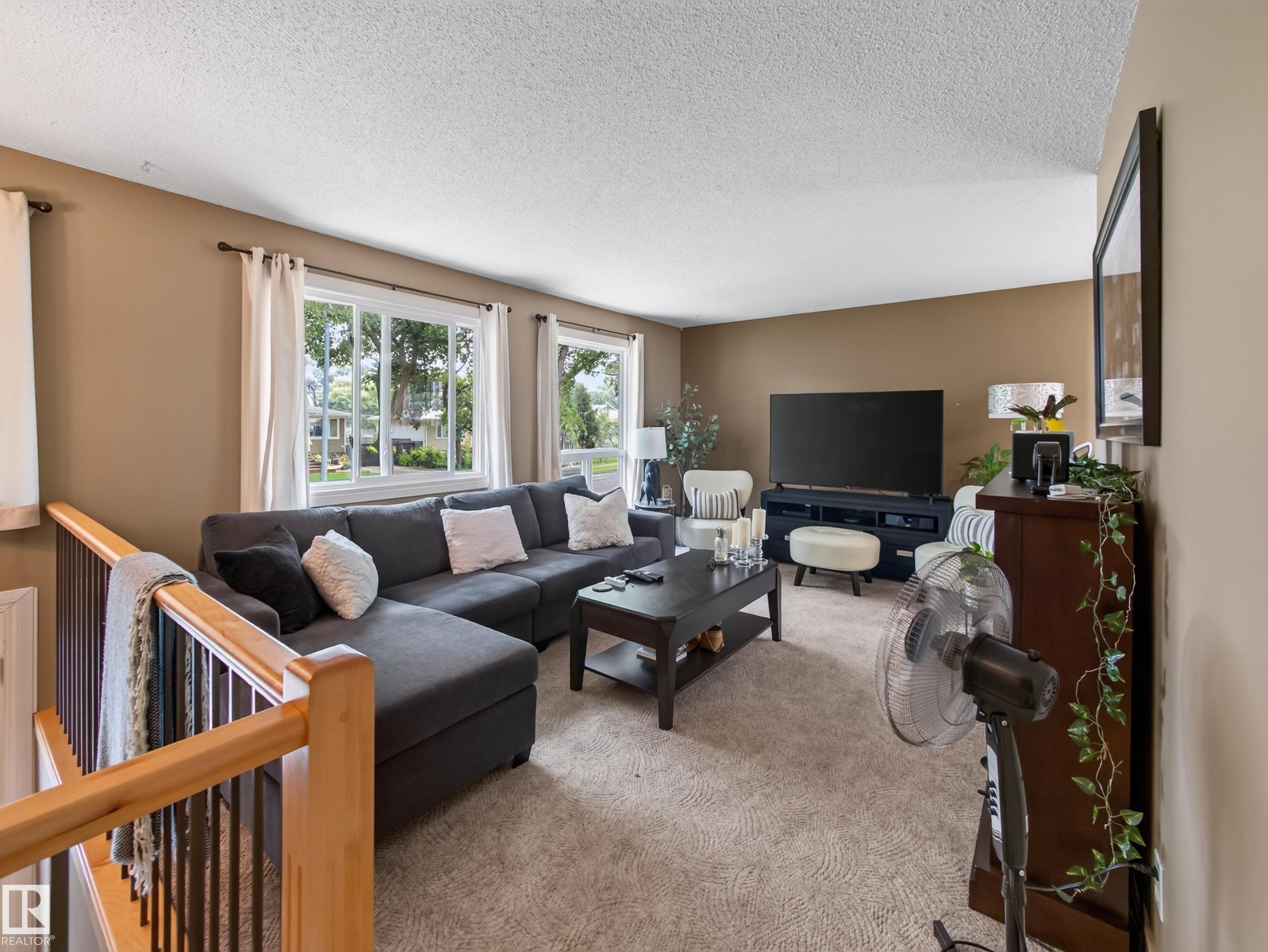 10136 81 Street Nw, Edmonton, AB - Indoor Photo Showing Living Room
