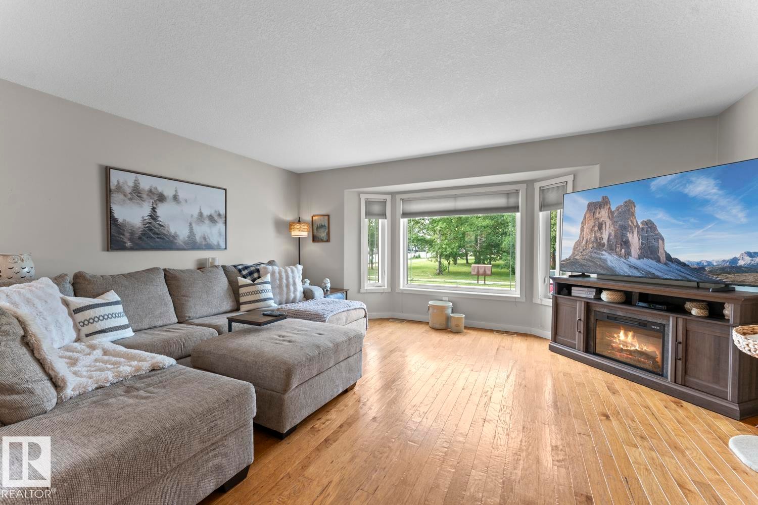 4109 40 Street, Bonnyville Town, AB - Indoor Photo Showing Living Room