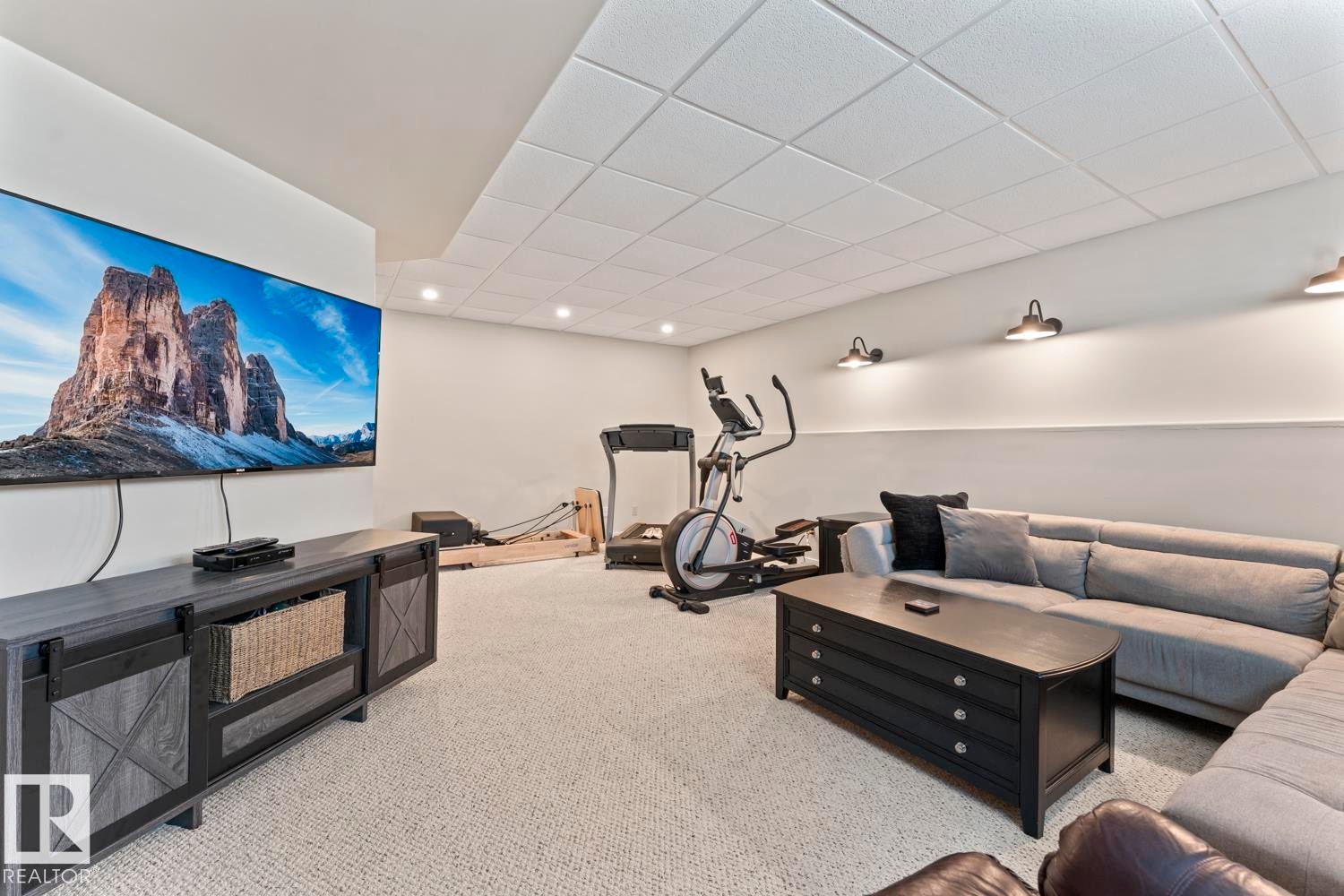 4109 40 Street, Bonnyville Town, AB - Indoor Photo Showing Gym Room