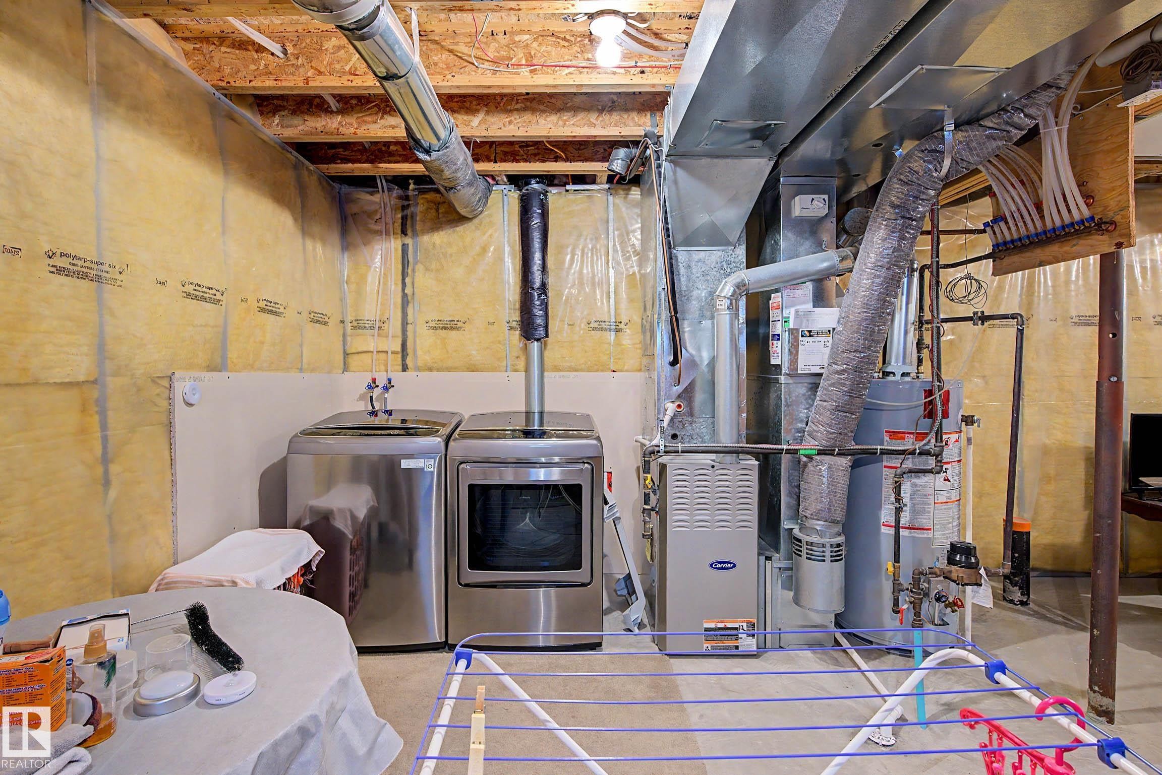 16114 43 Street Nw, Edmonton, AB - Indoor Photo Showing Basement