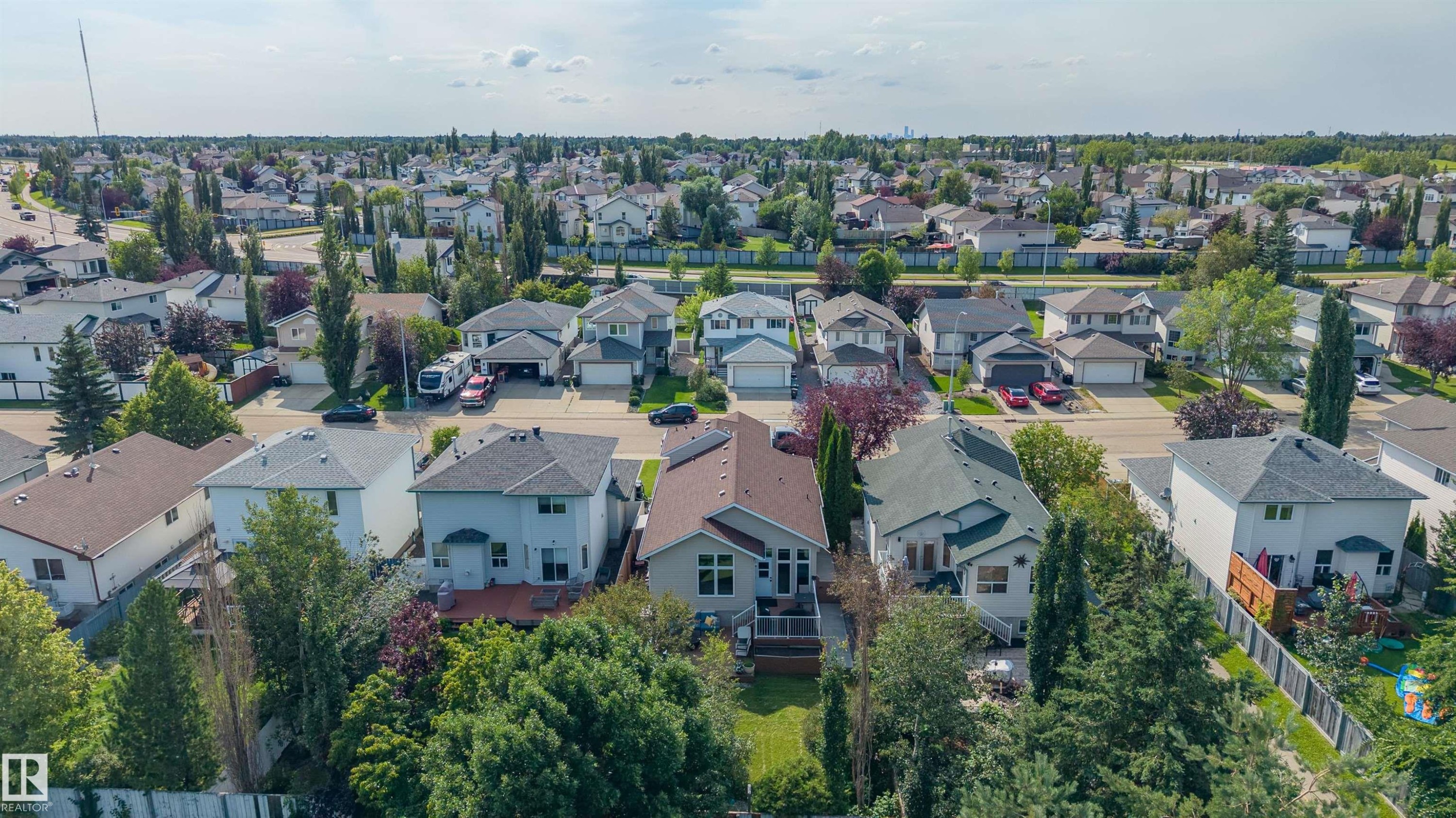 97 Foxboro Way, Sherwood Park, AB - Outdoor With View
