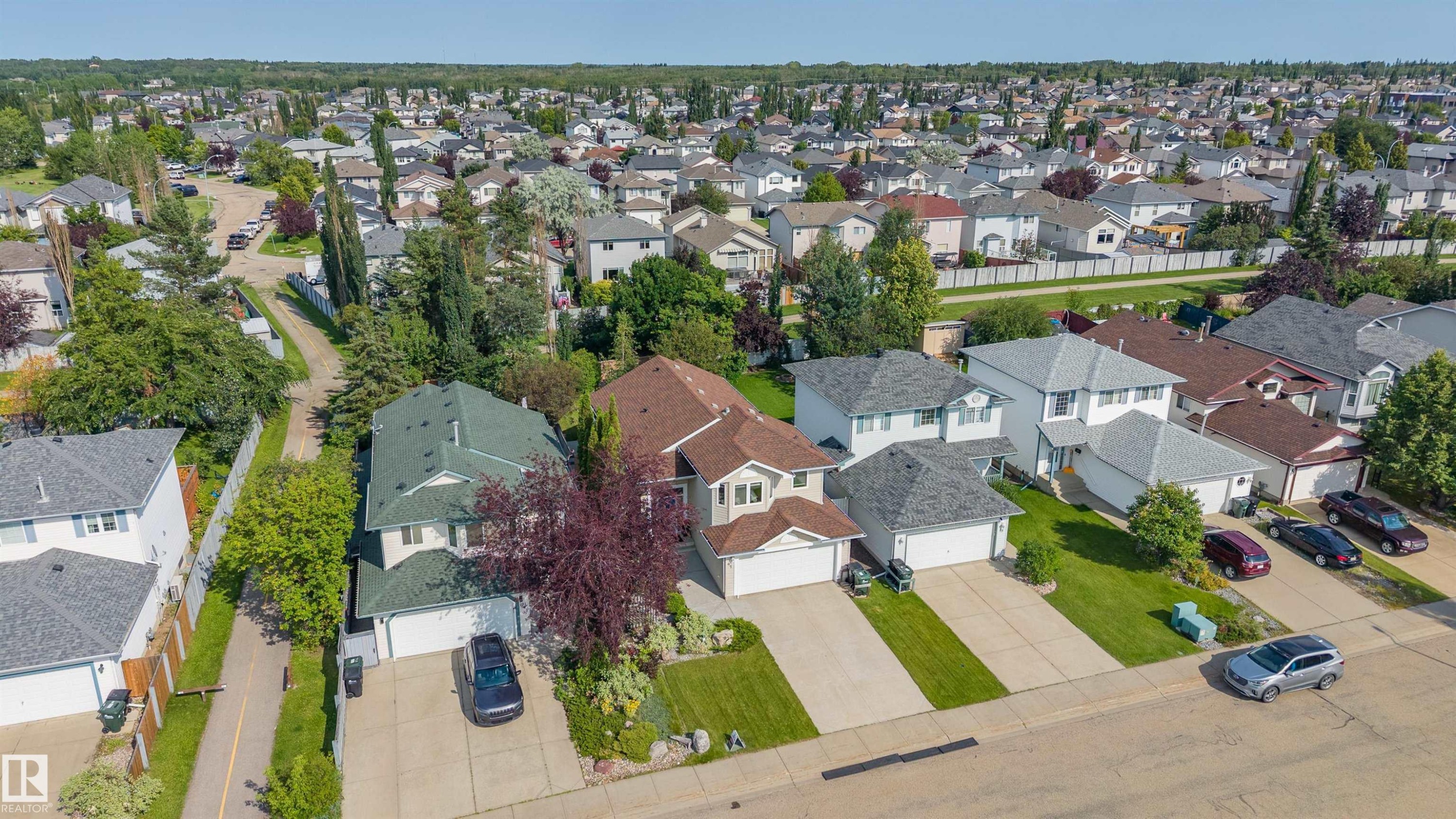 97 Foxboro Way, Sherwood Park, AB - Outdoor With View