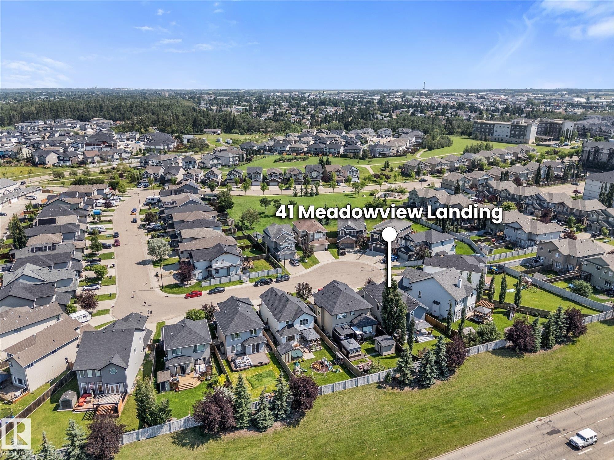 41 Meadowview Landing, Spruce Grove, AB - Outdoor With View