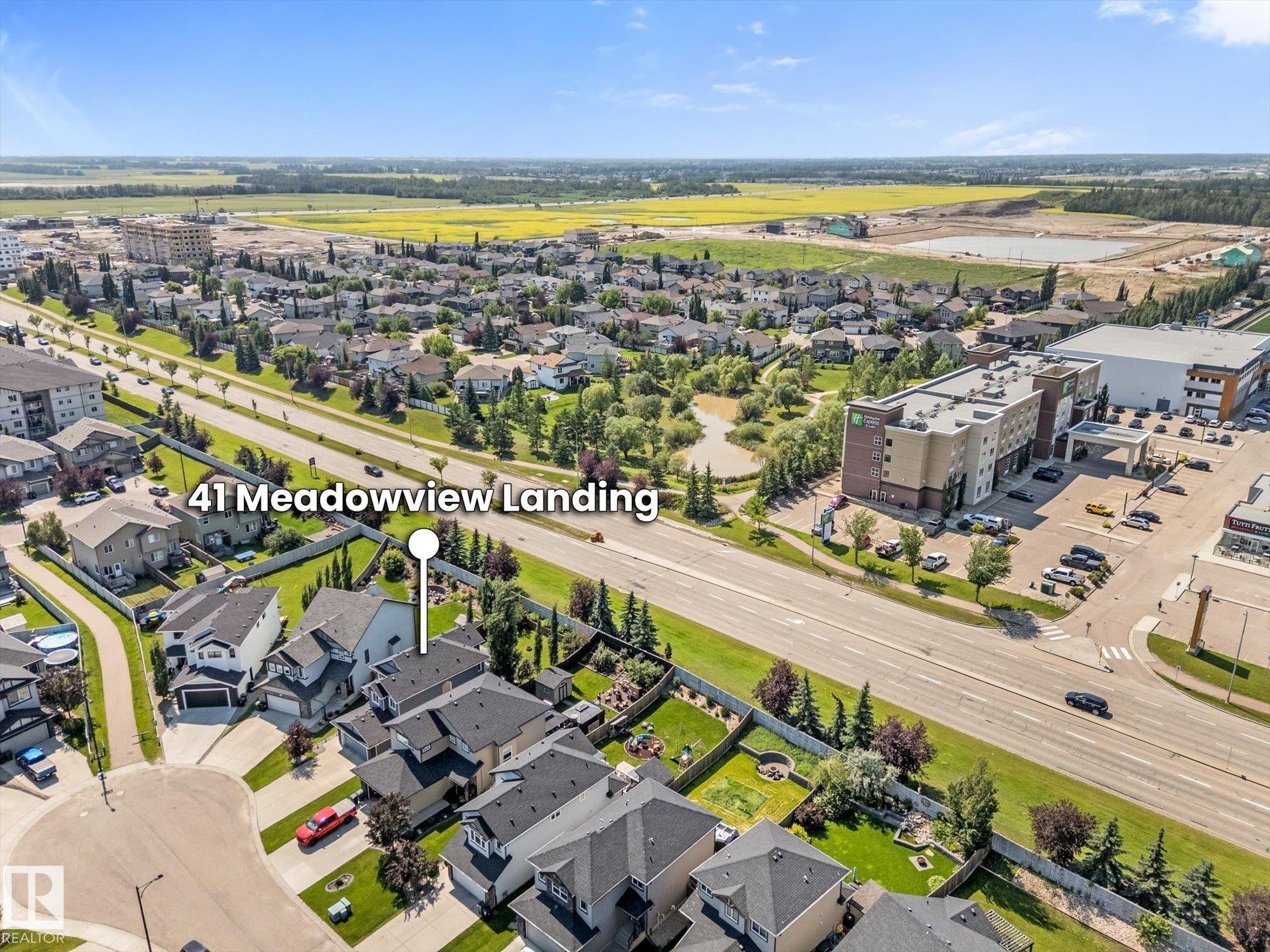 41 Meadowview Landing, Spruce Grove, AB - Outdoor With View
