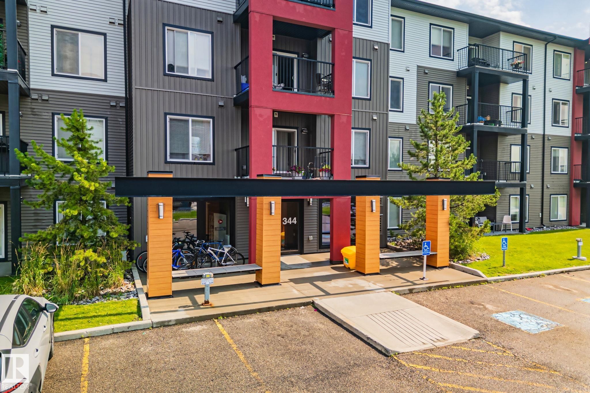#226 344 Windermere Rd Nw, Edmonton, AB - Outdoor With Balcony With Facade