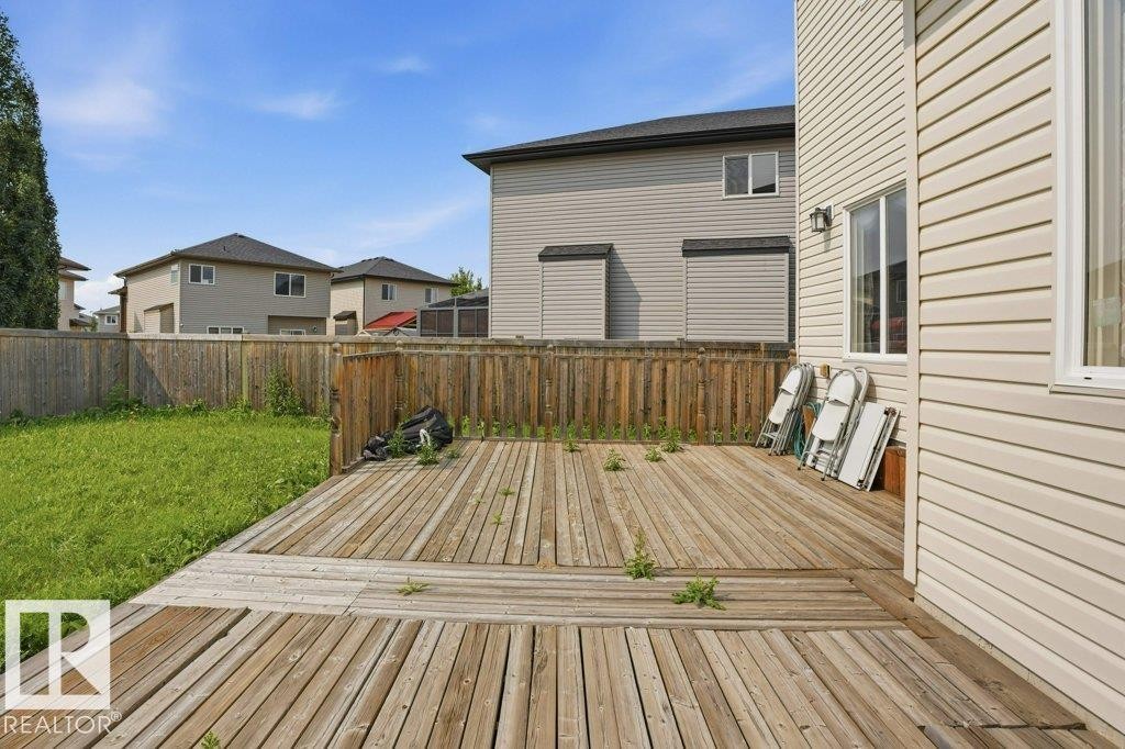 Deck - 258 Albany Drive Nw, Edmonton, AB - Outdoor With Deck Patio Veranda With Exterior
