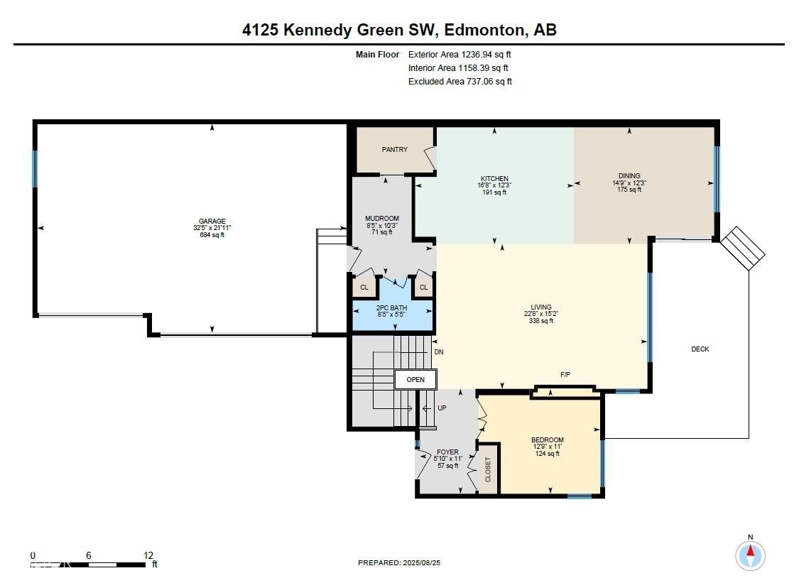 Floor plan - 4125 Kennedy Green Sw, Edmonton, AB - Other