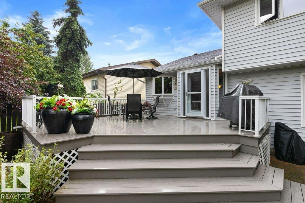 15 Lucien Drive, St. Albert, AB - Outdoor With Deck Patio Veranda With Exterior