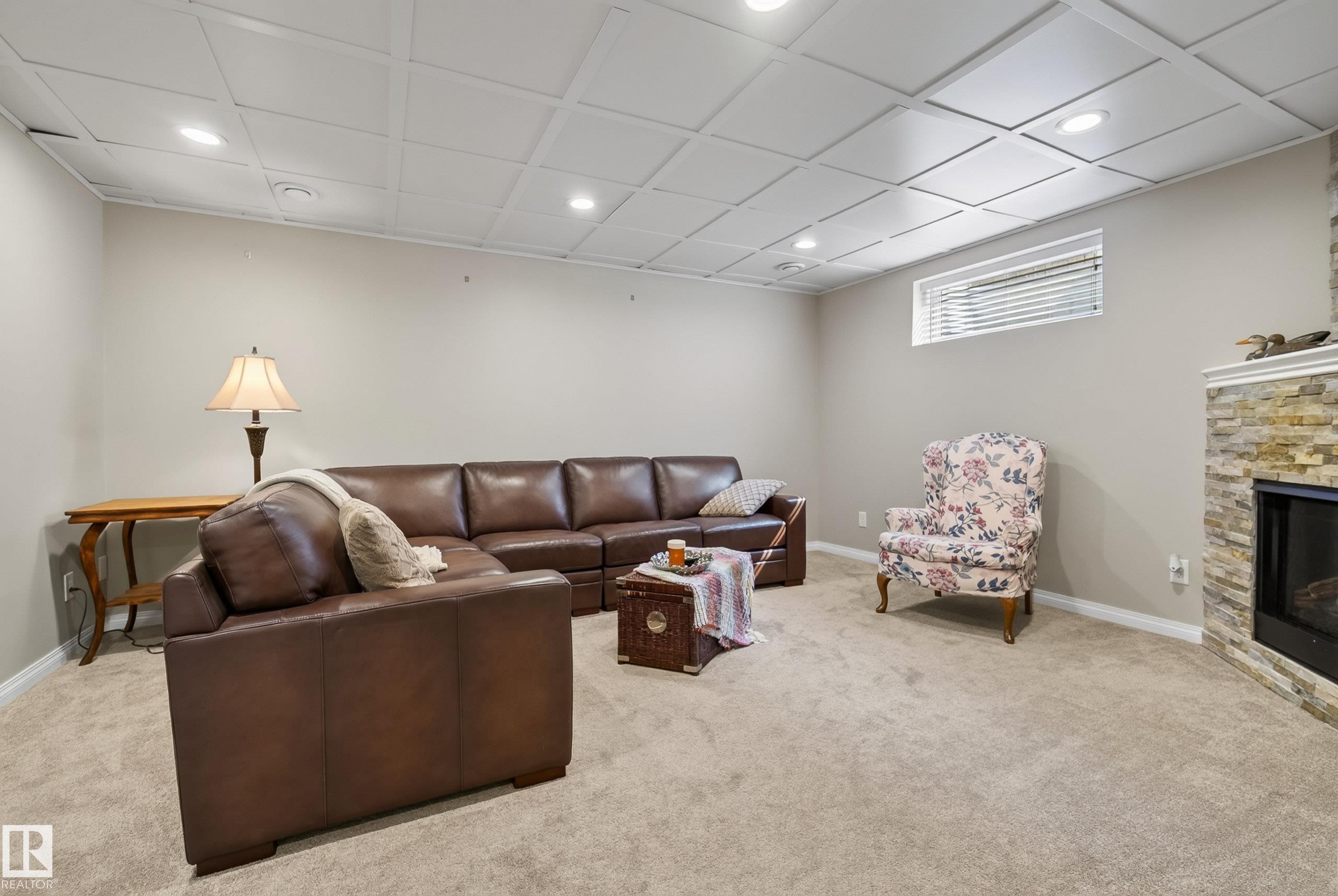 76 Leyland Way, Spruce Grove, AB - Indoor Photo Showing Basement
