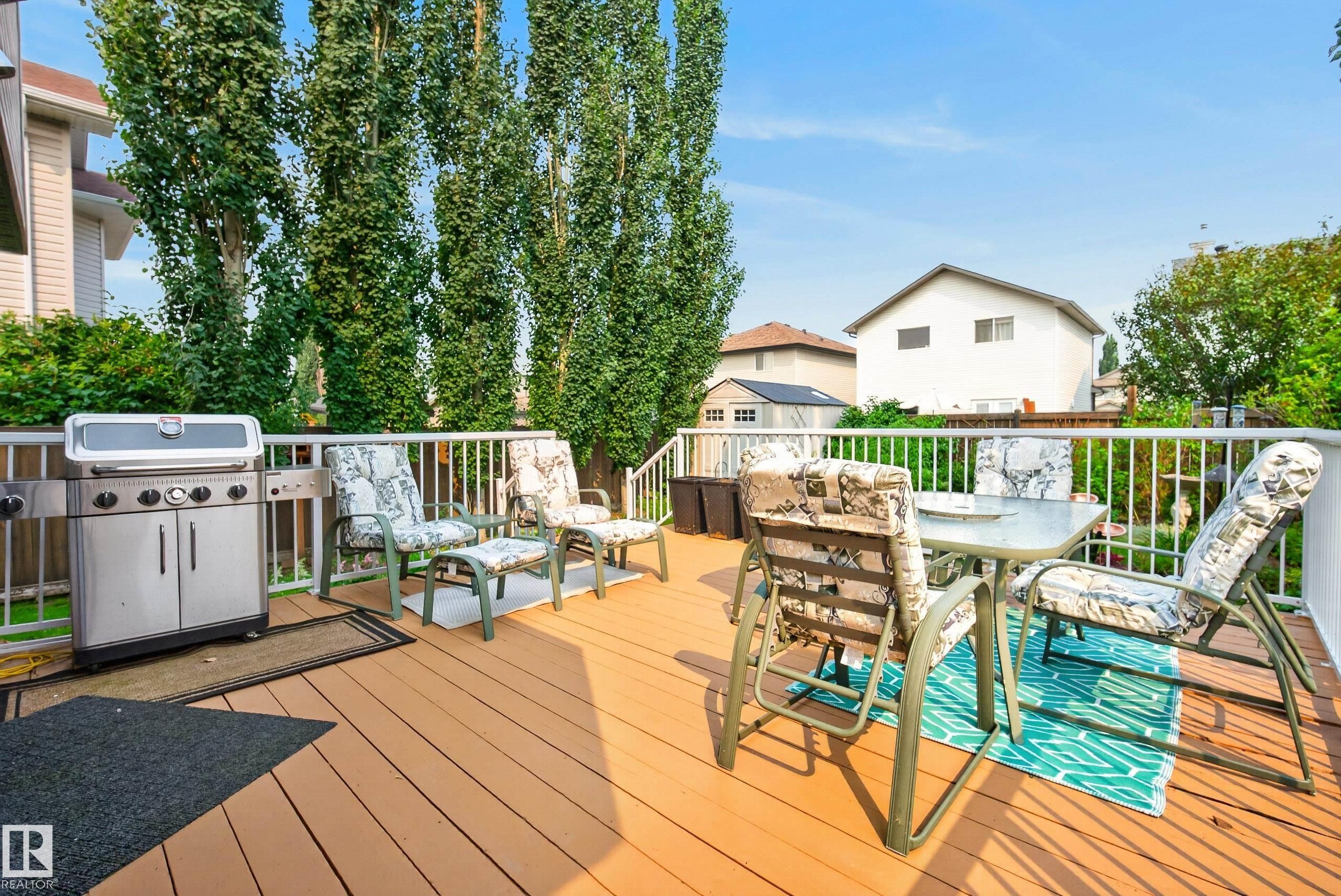 76 Leyland Way, Spruce Grove, AB - Outdoor With Deck Patio Veranda With Exterior