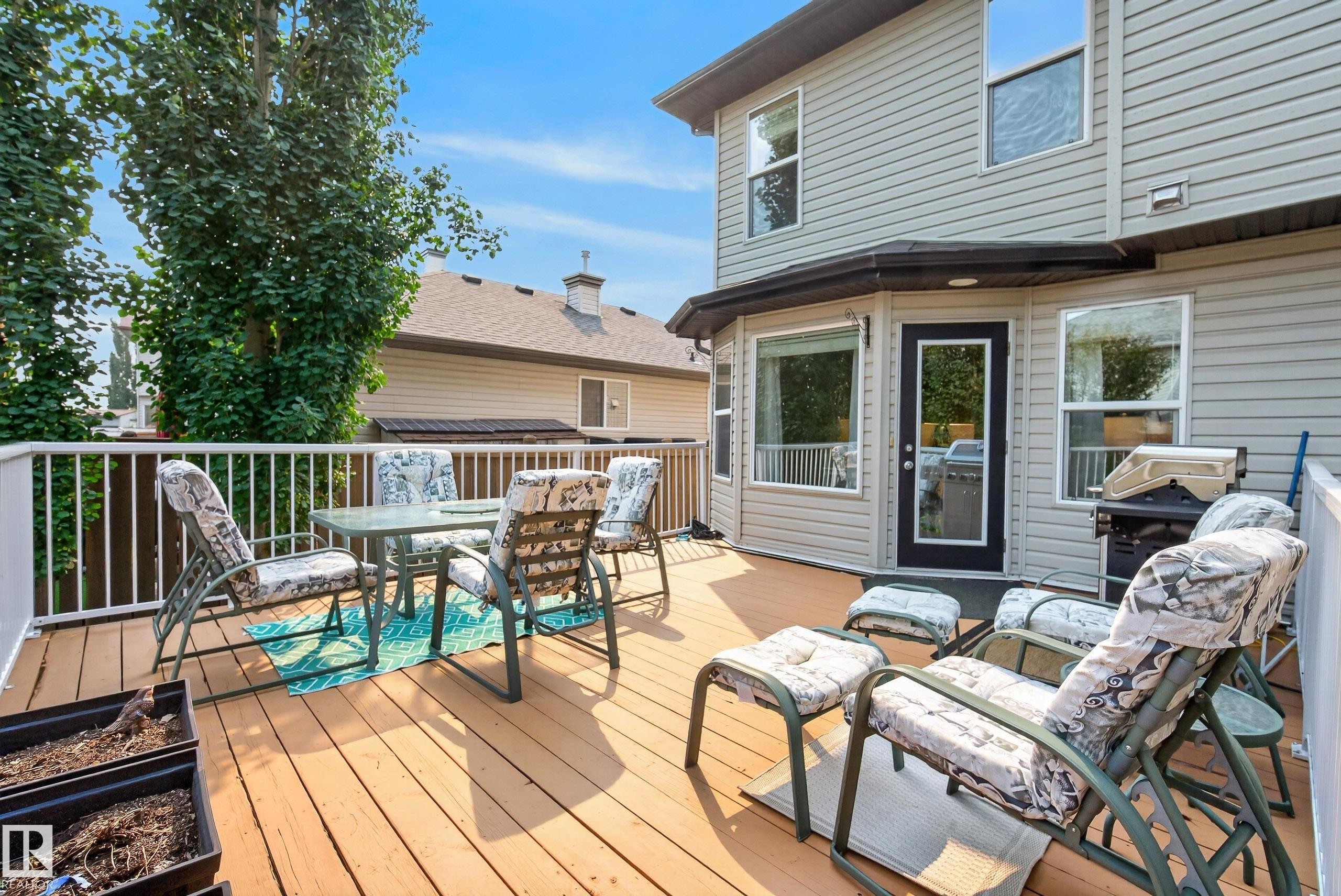 76 Leyland Way, Spruce Grove, AB - Outdoor With Deck Patio Veranda With Exterior