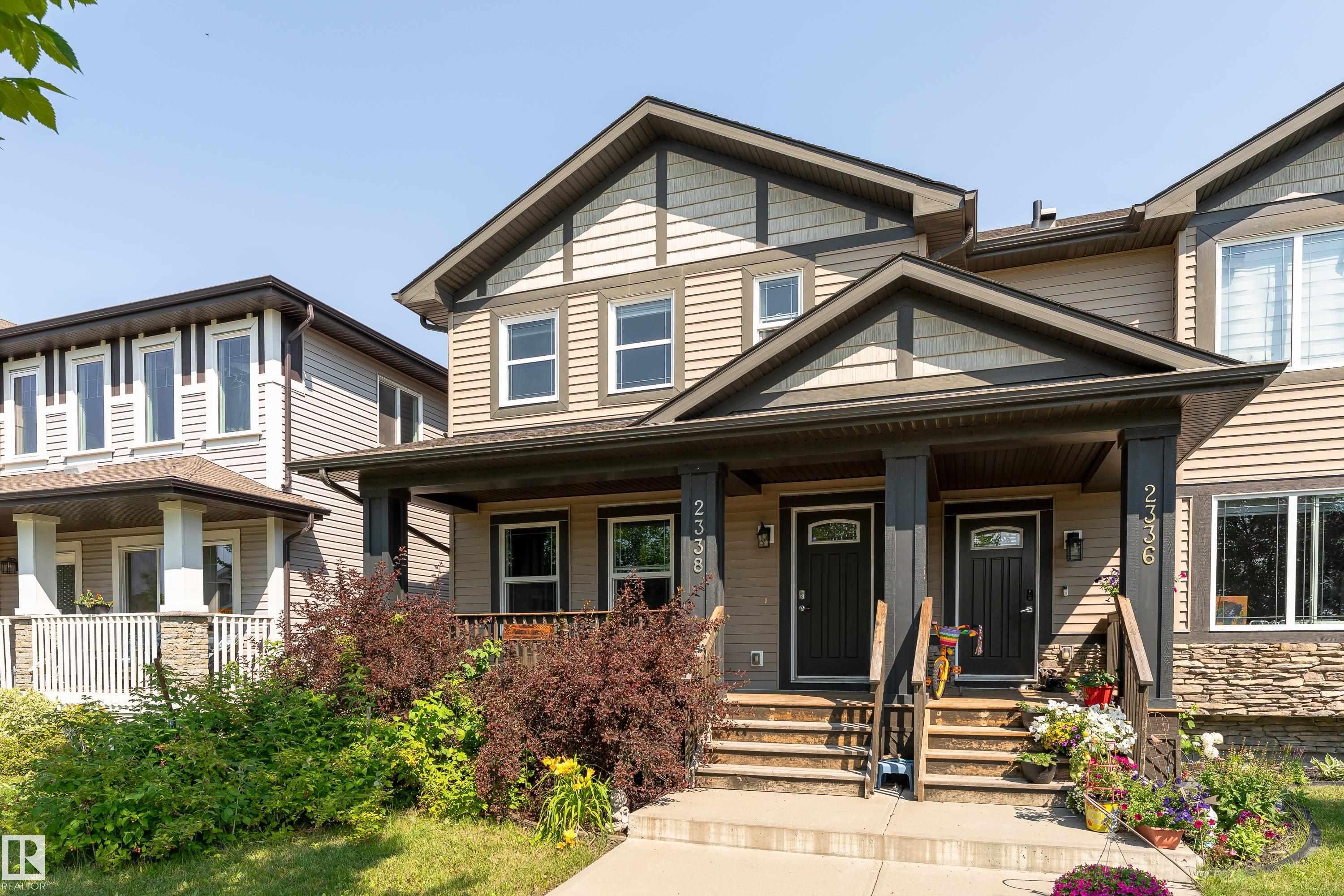 2338 Glenridding Boulevard Sw, Edmonton, AB - Outdoor With Deck Patio Veranda With Facade
