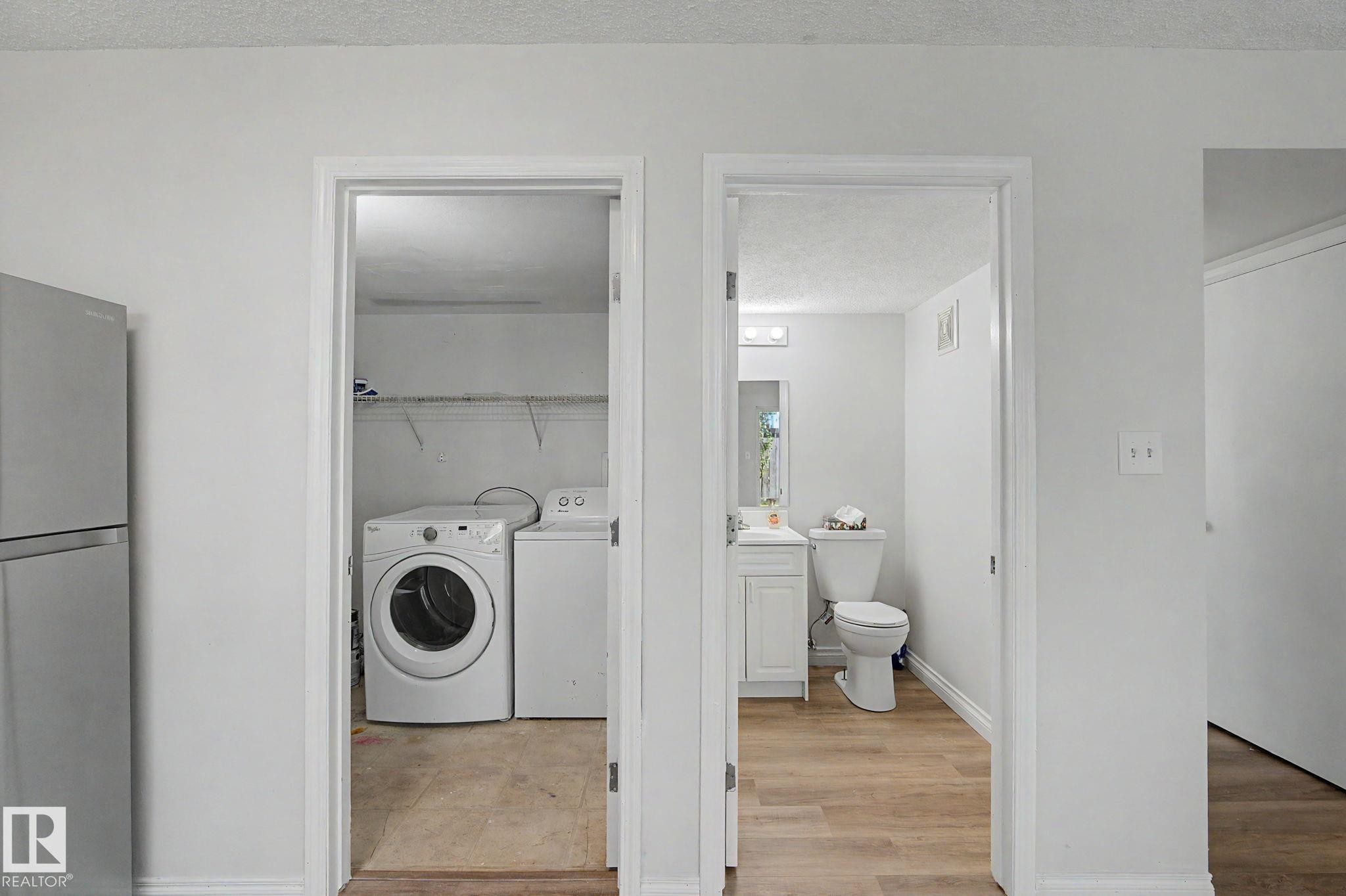 #152 180 Bridgeport Bv, Leduc, AB - Indoor Photo Showing Laundry Room