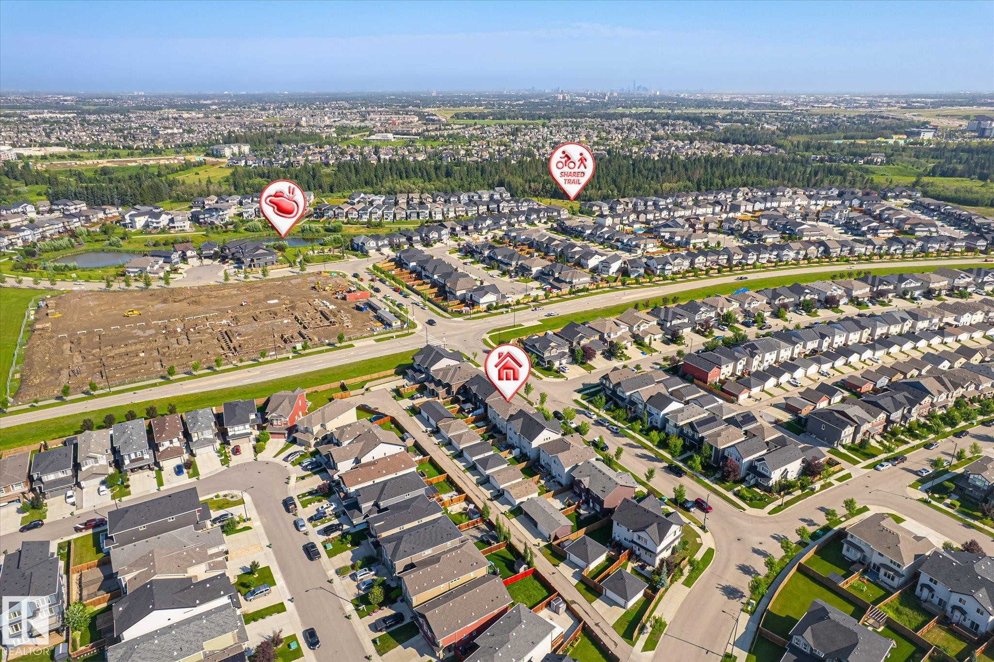 2016 Cavanagh Drive Sw, Edmonton, AB - Outdoor With View