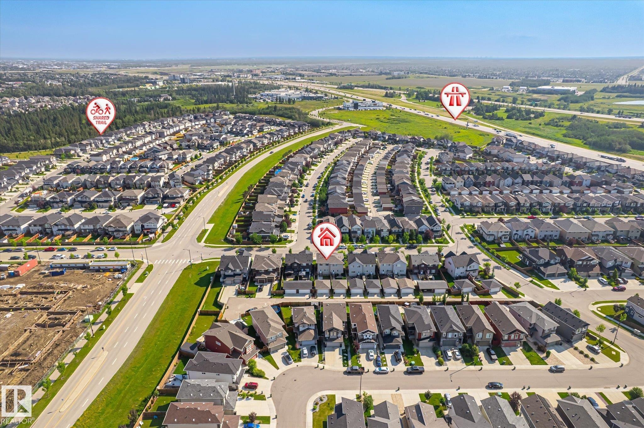 2016 Cavanagh Drive Sw, Edmonton, AB - Outdoor With View