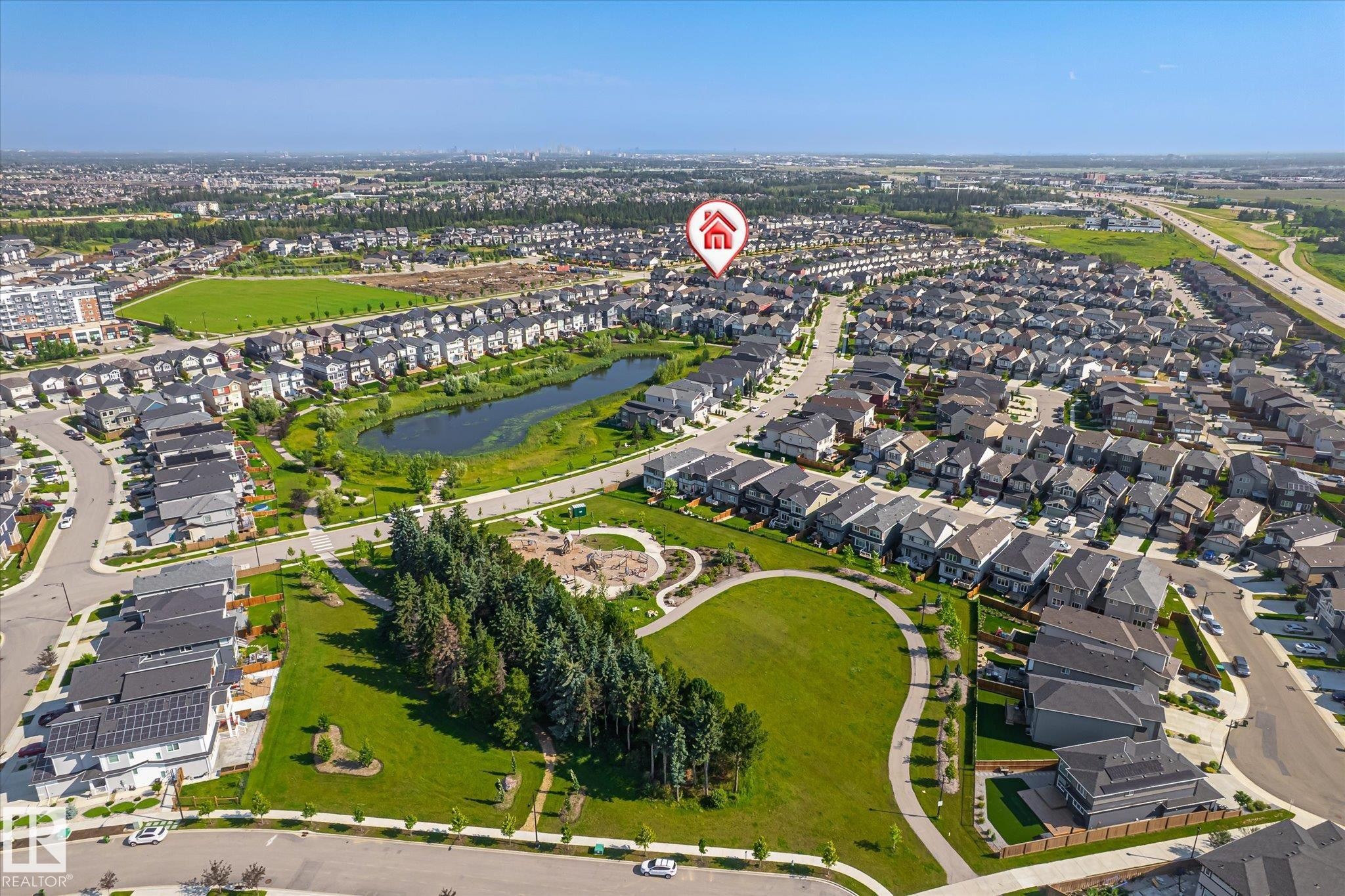 2016 Cavanagh Drive Sw, Edmonton, AB - Outdoor With View