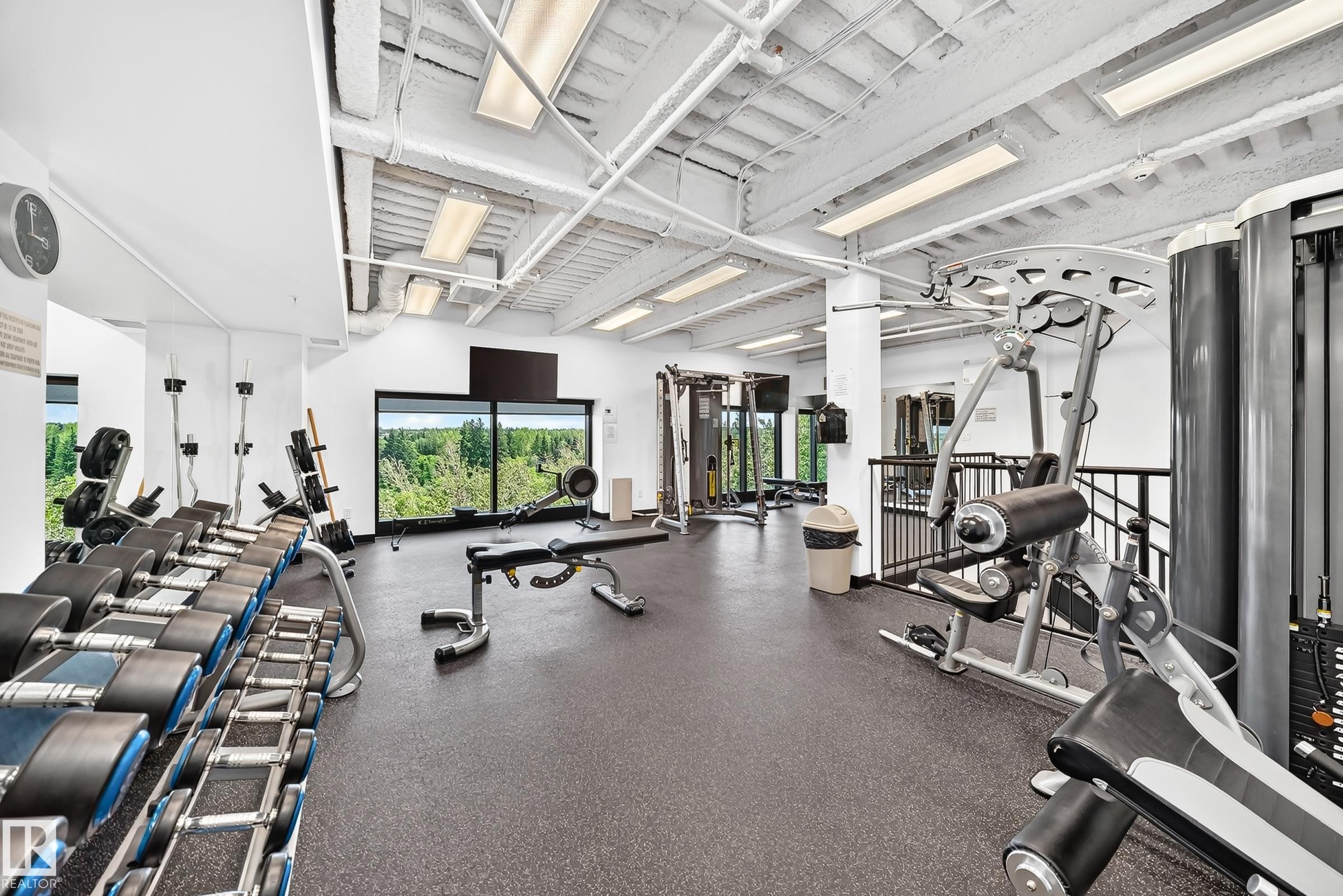 #507 200 Bellerose Dr, St. Albert, AB - Indoor Photo Showing Gym Room