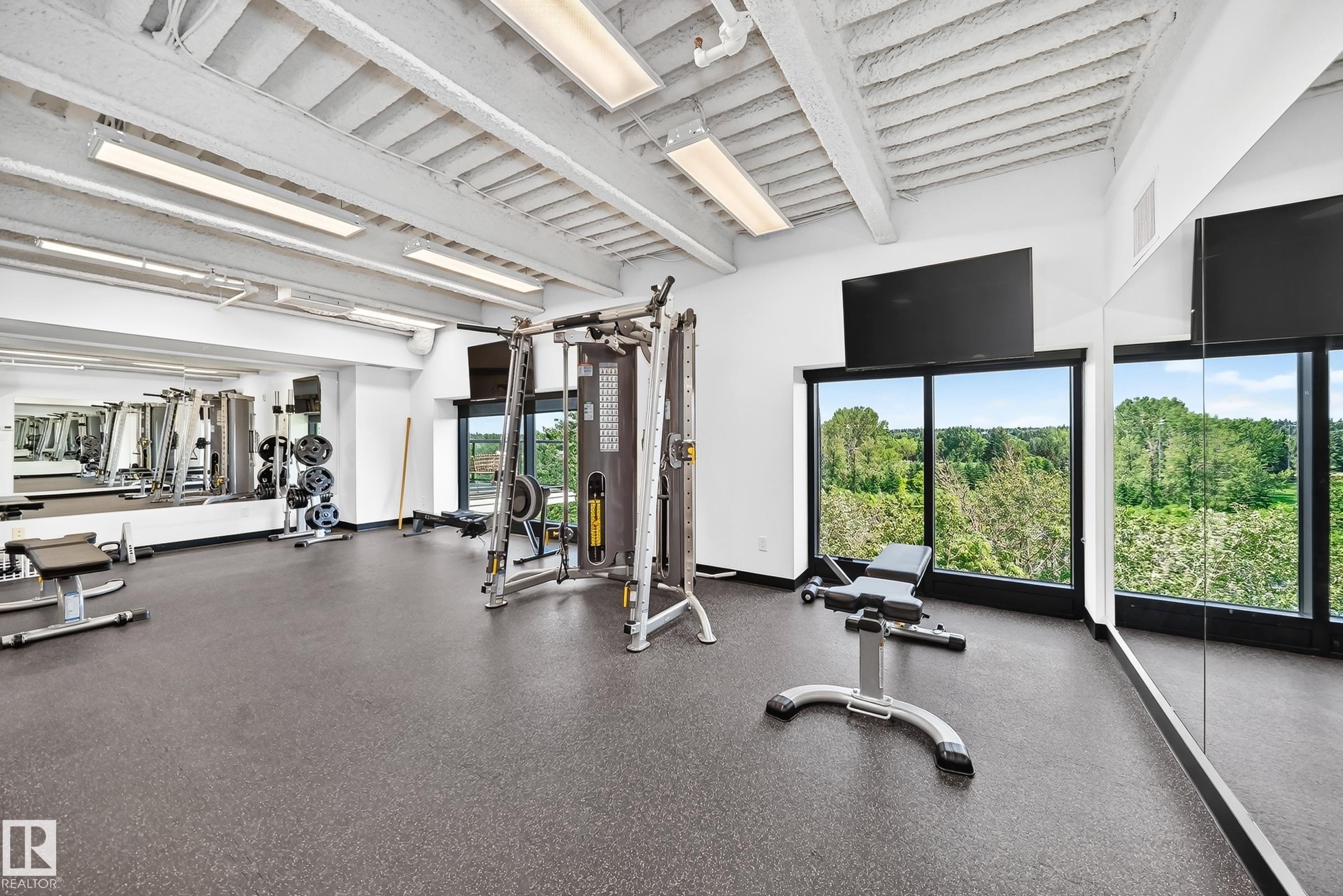 #507 200 Bellerose Dr, St. Albert, AB - Indoor Photo Showing Gym Room